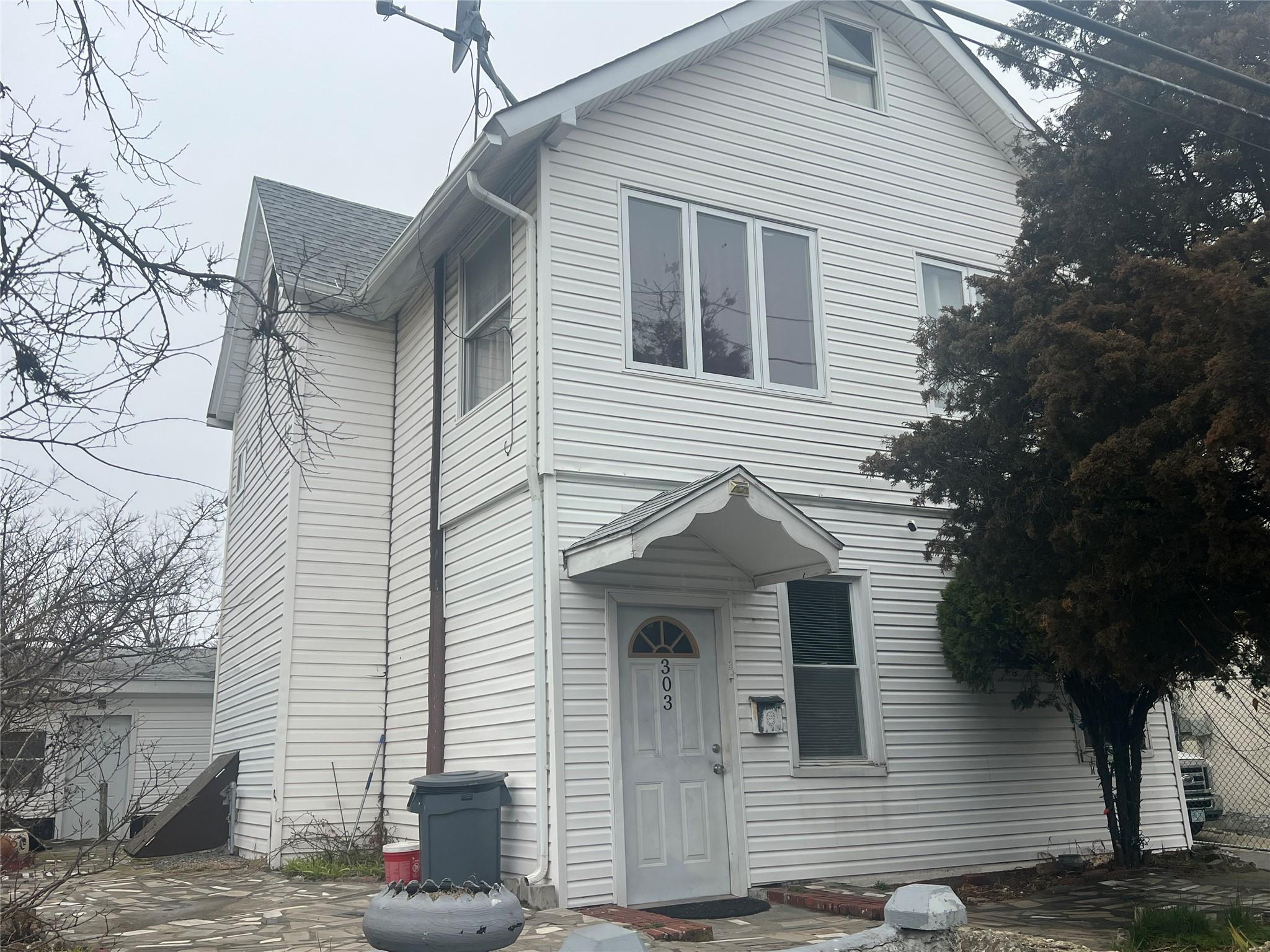 Front of Structure