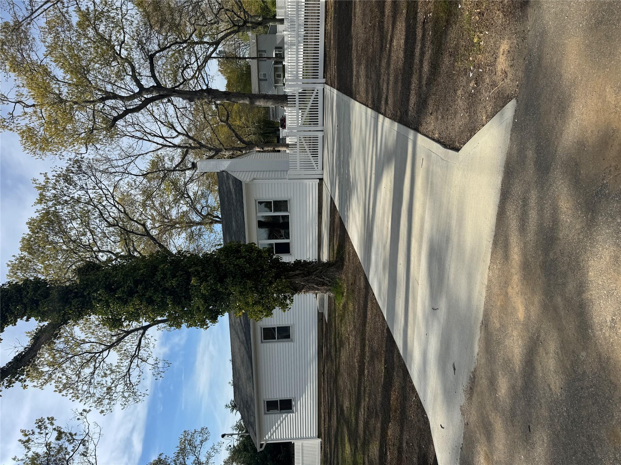 Front of Structure