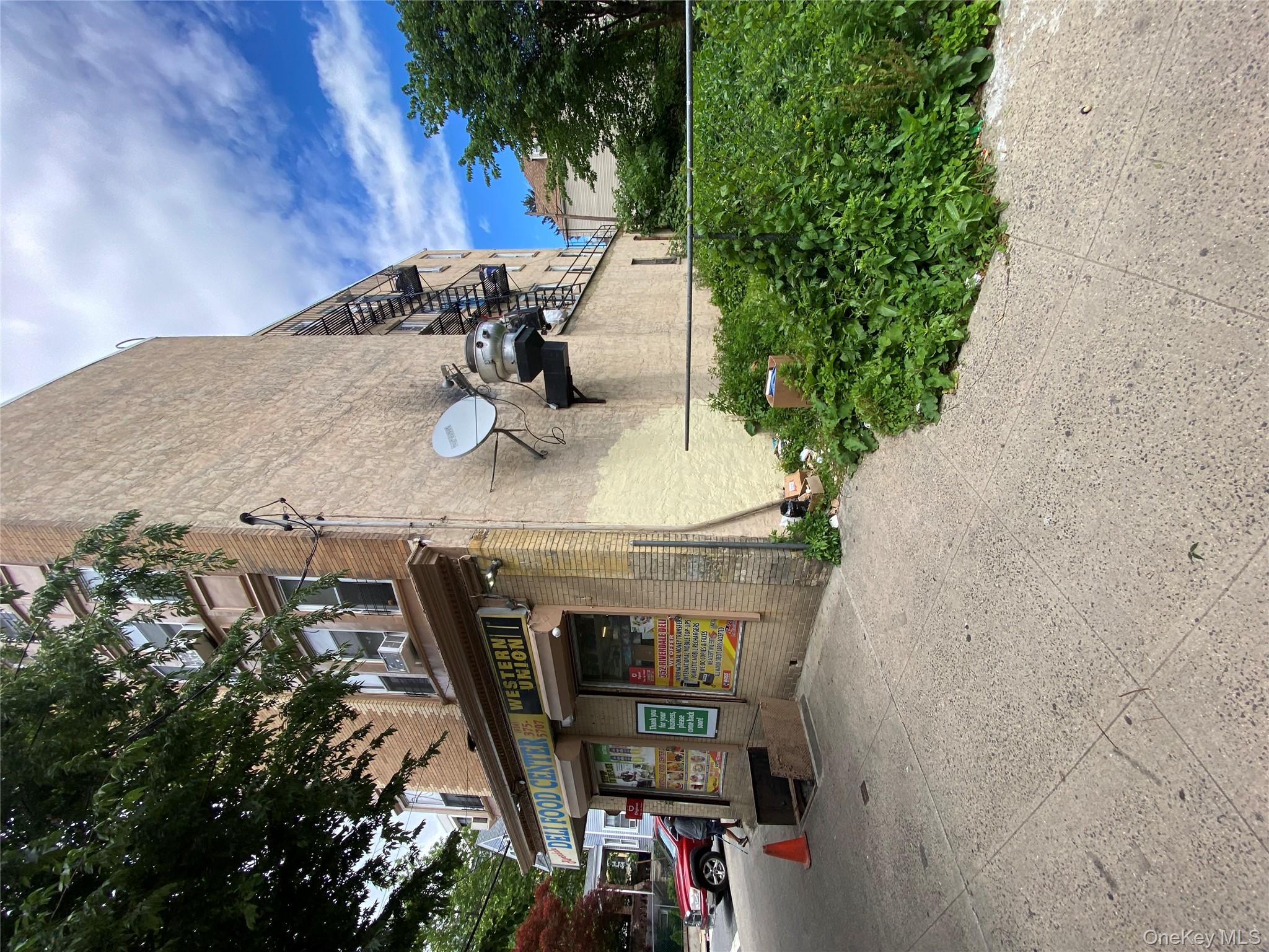 Front of Structure