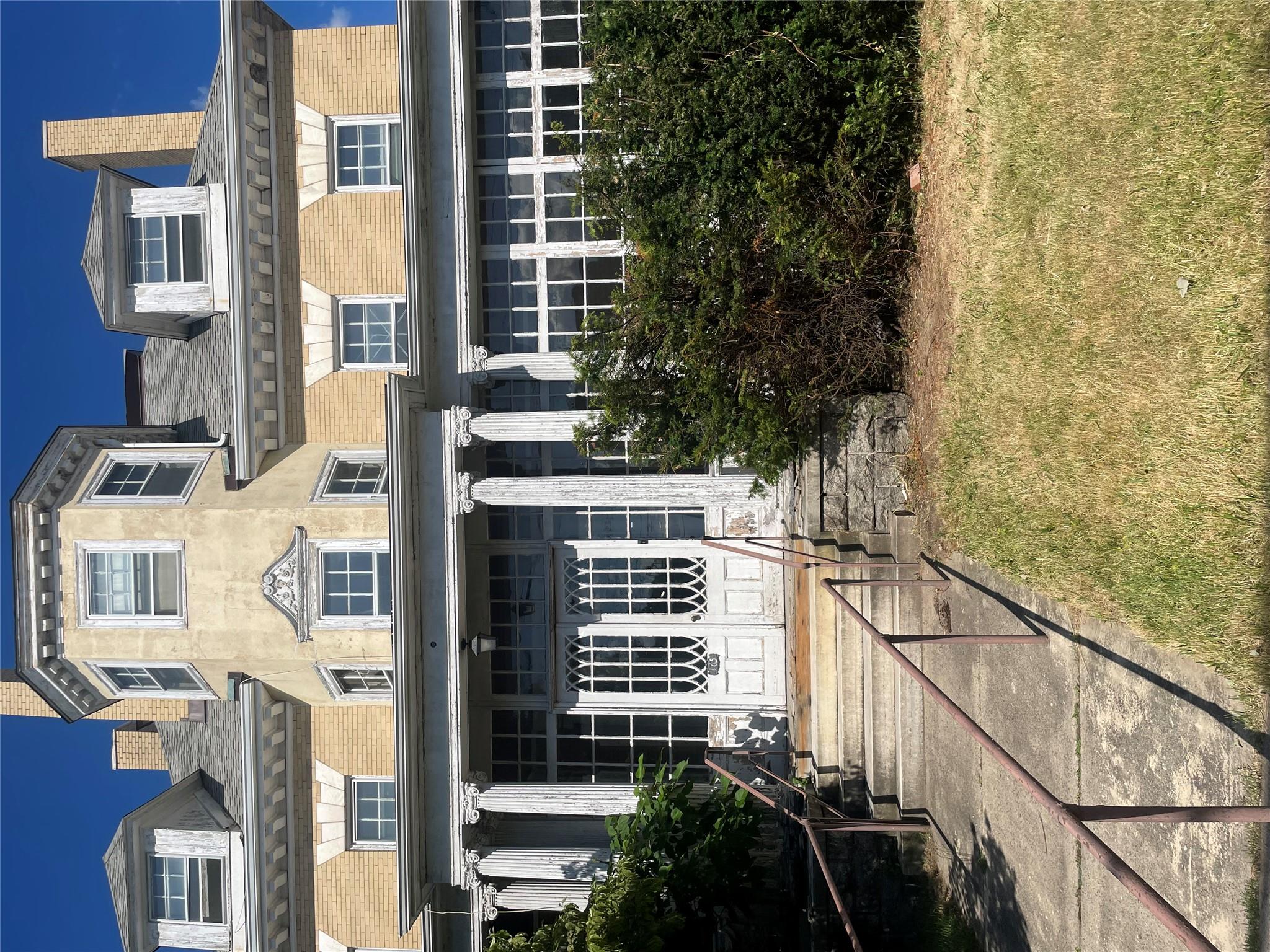 Front of Structure