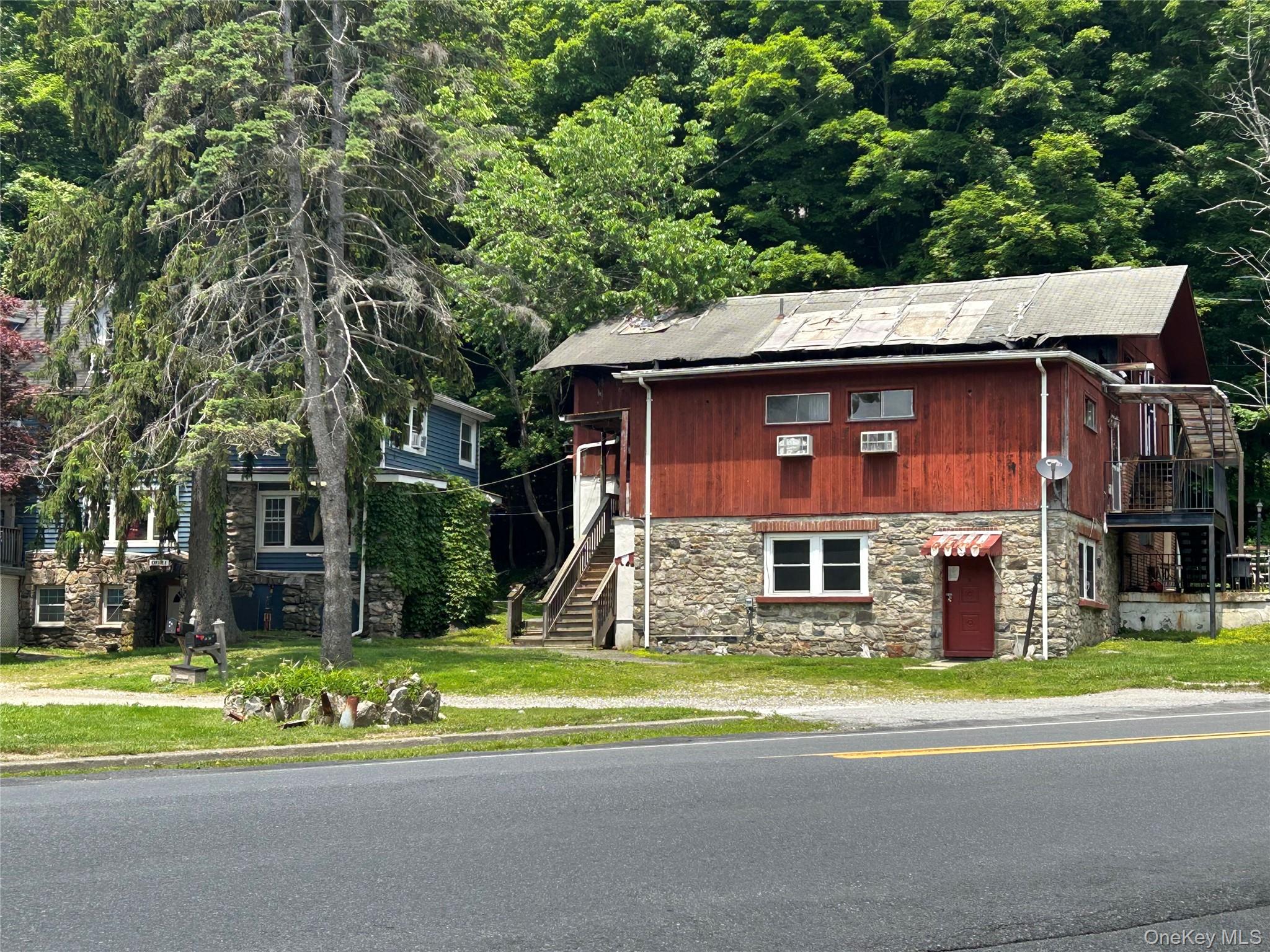 Front of Structure