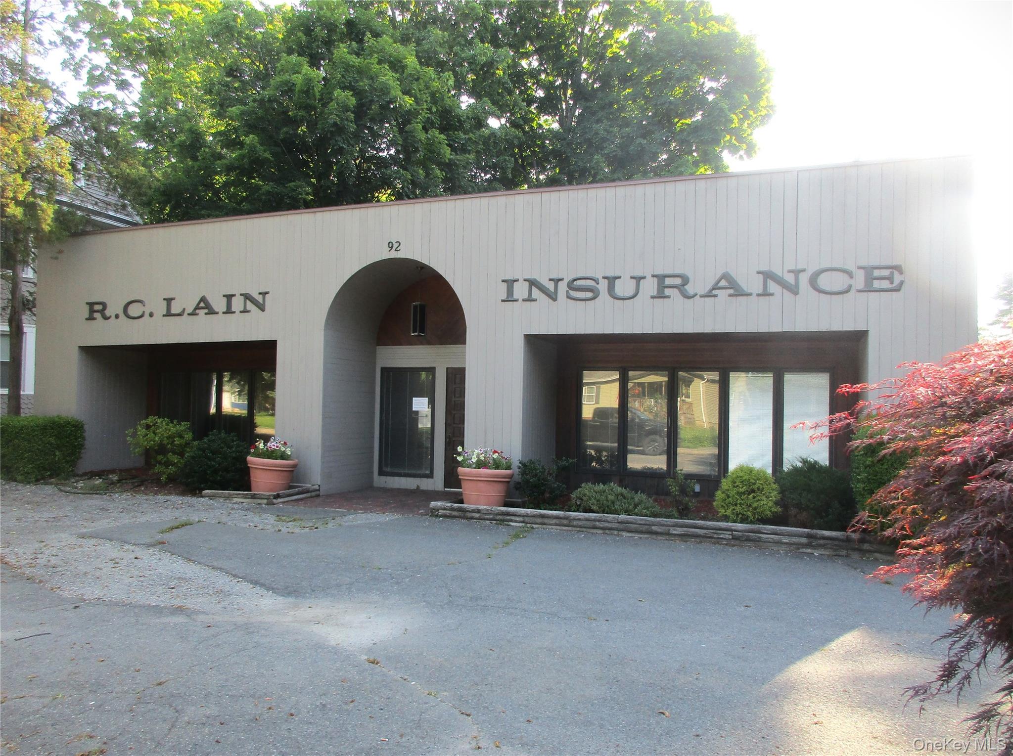 Front of Structure