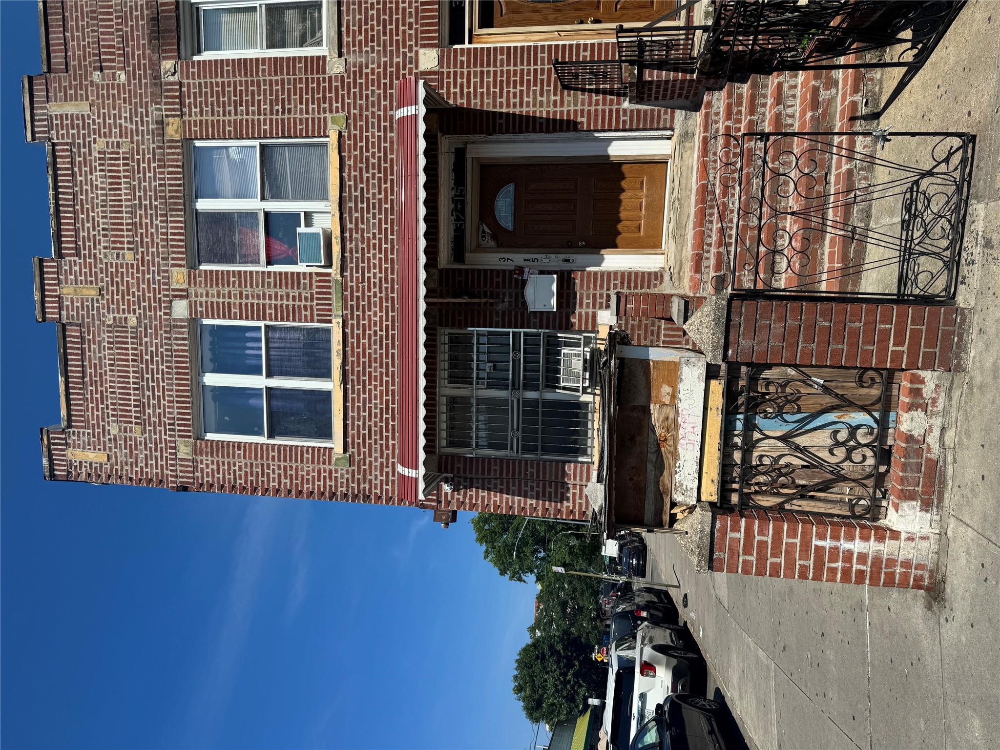 Front of Structure