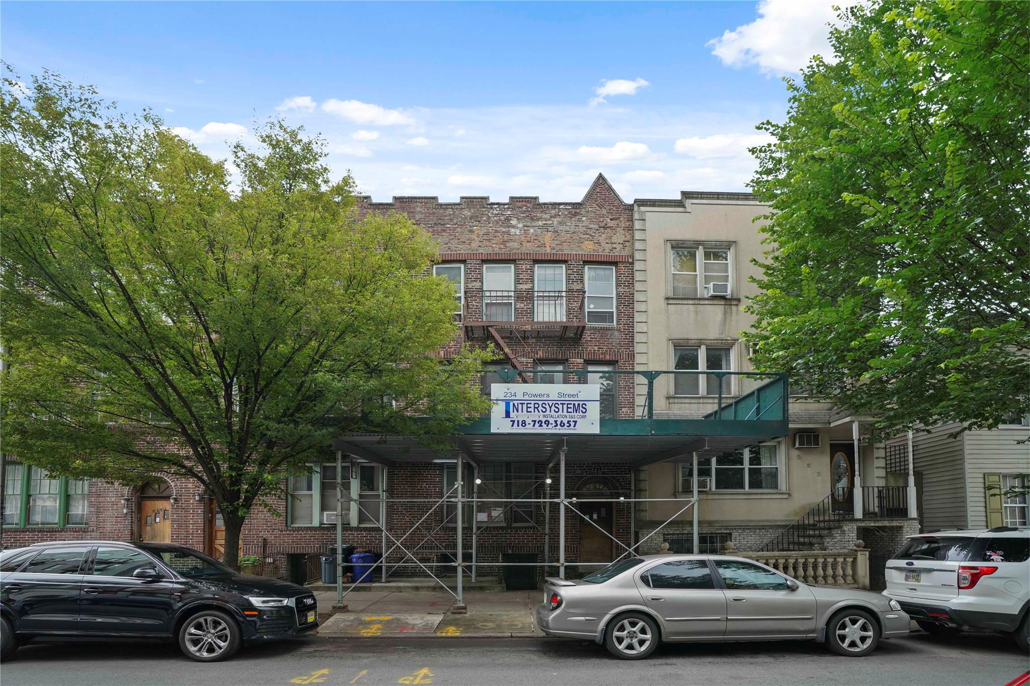 Front of Structure
