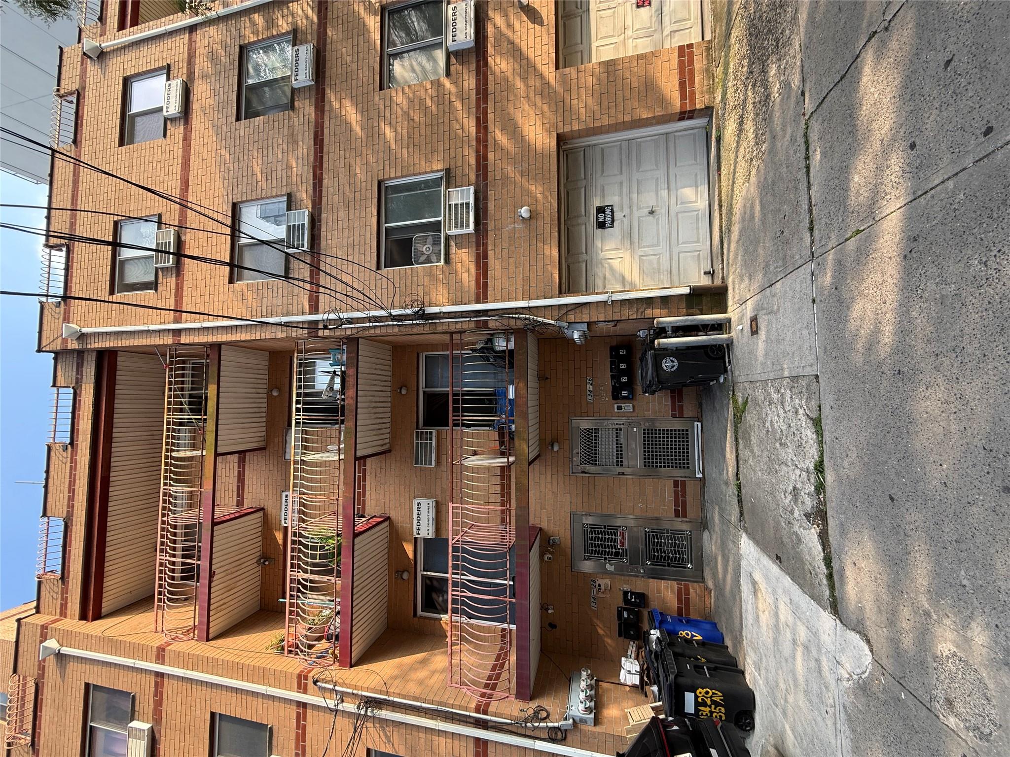 Front of Structure