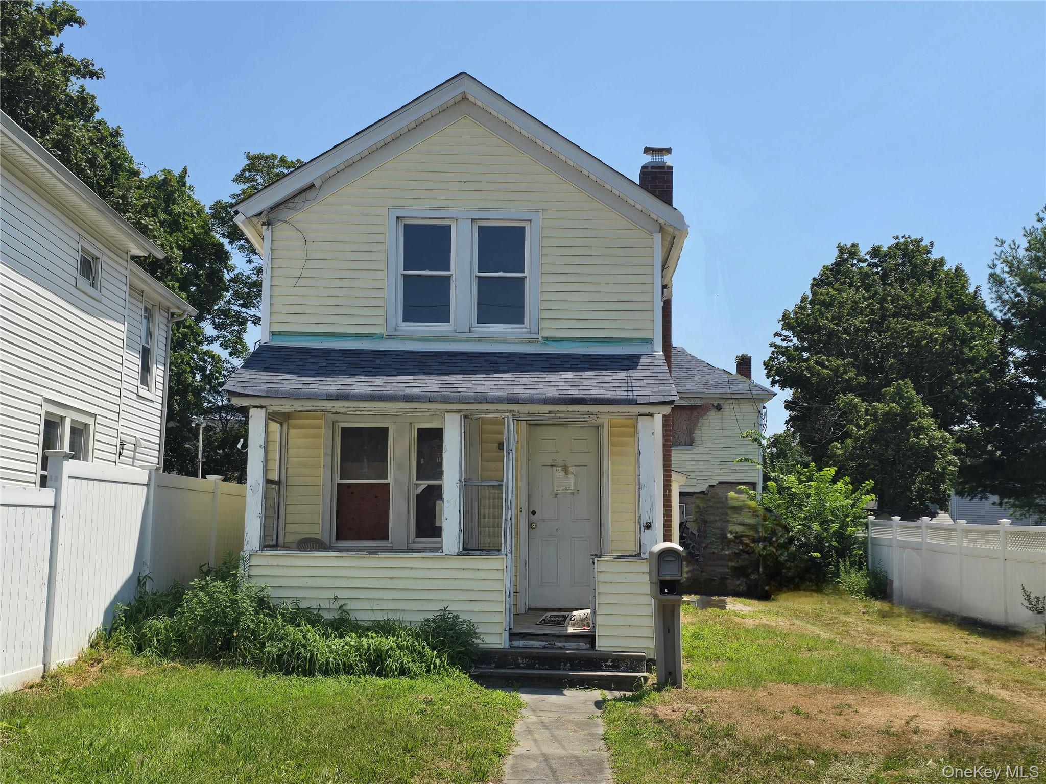 Front of Structure
