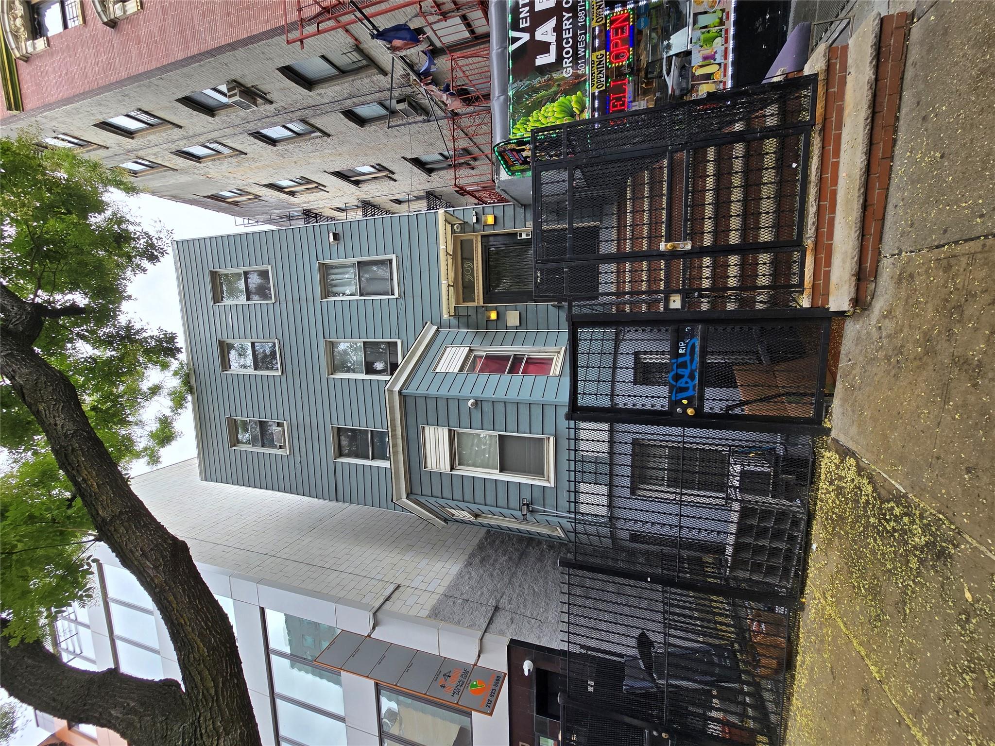 Front of Structure