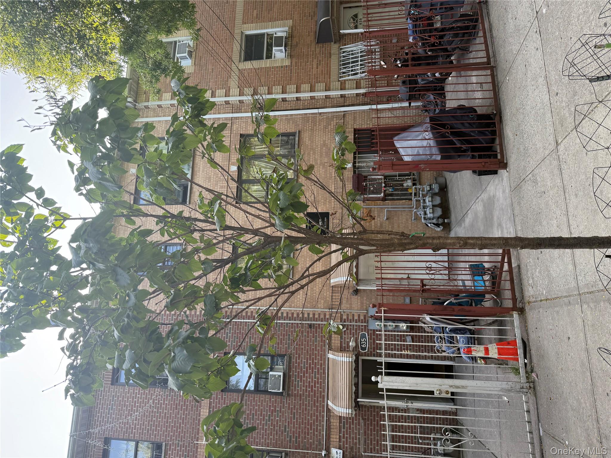 Front of Structure