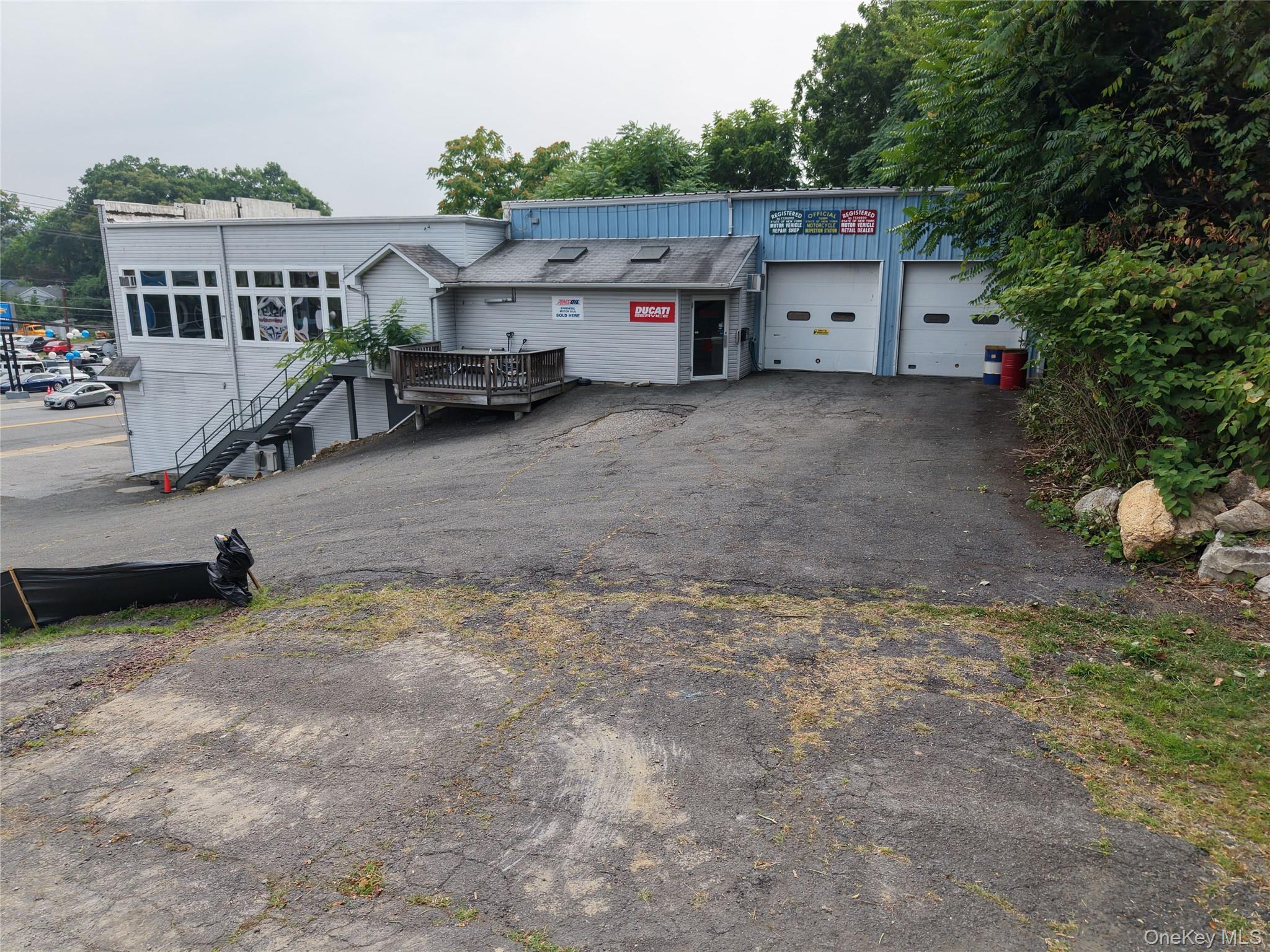 Front of Structure