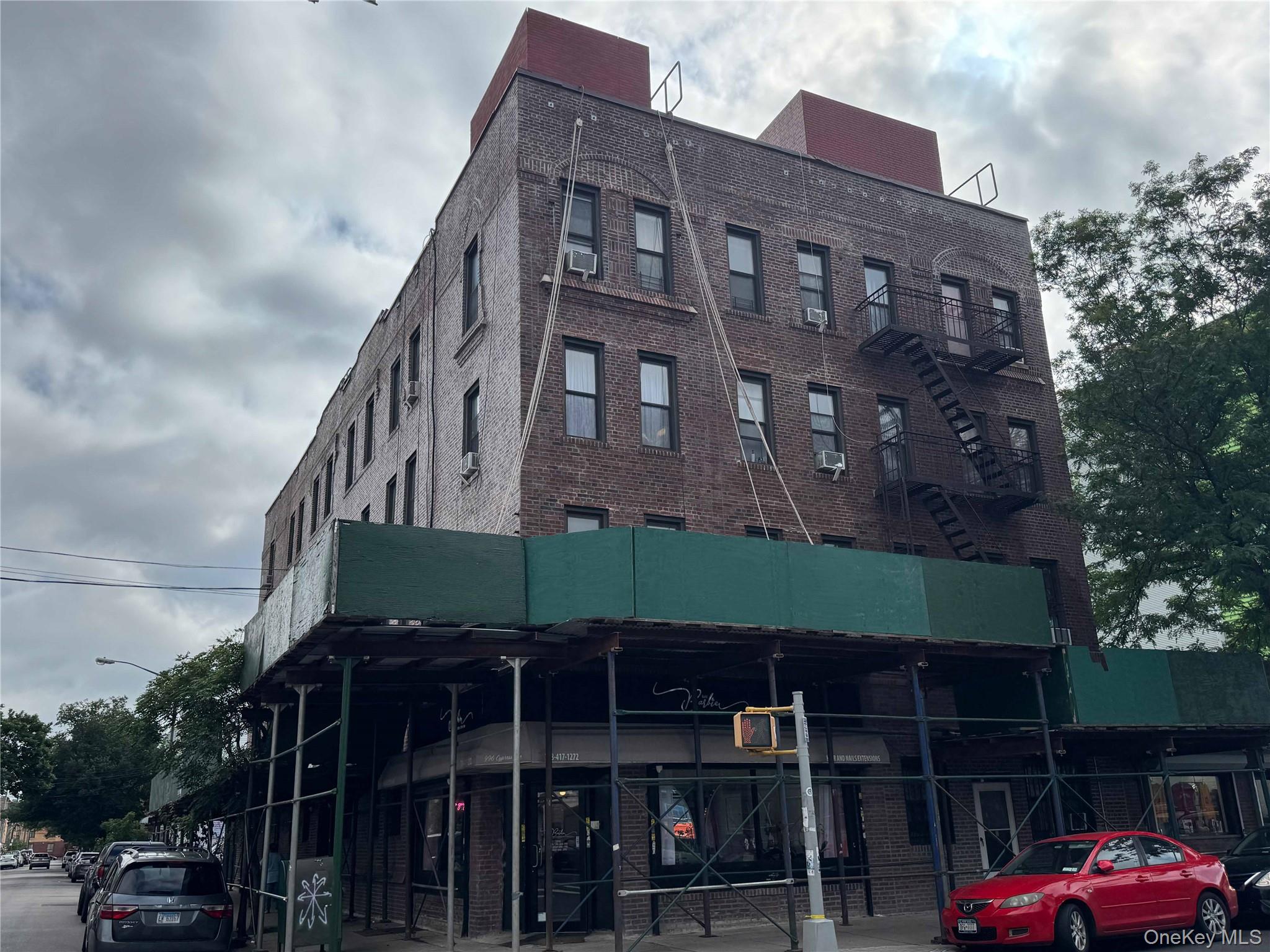 Front of Structure