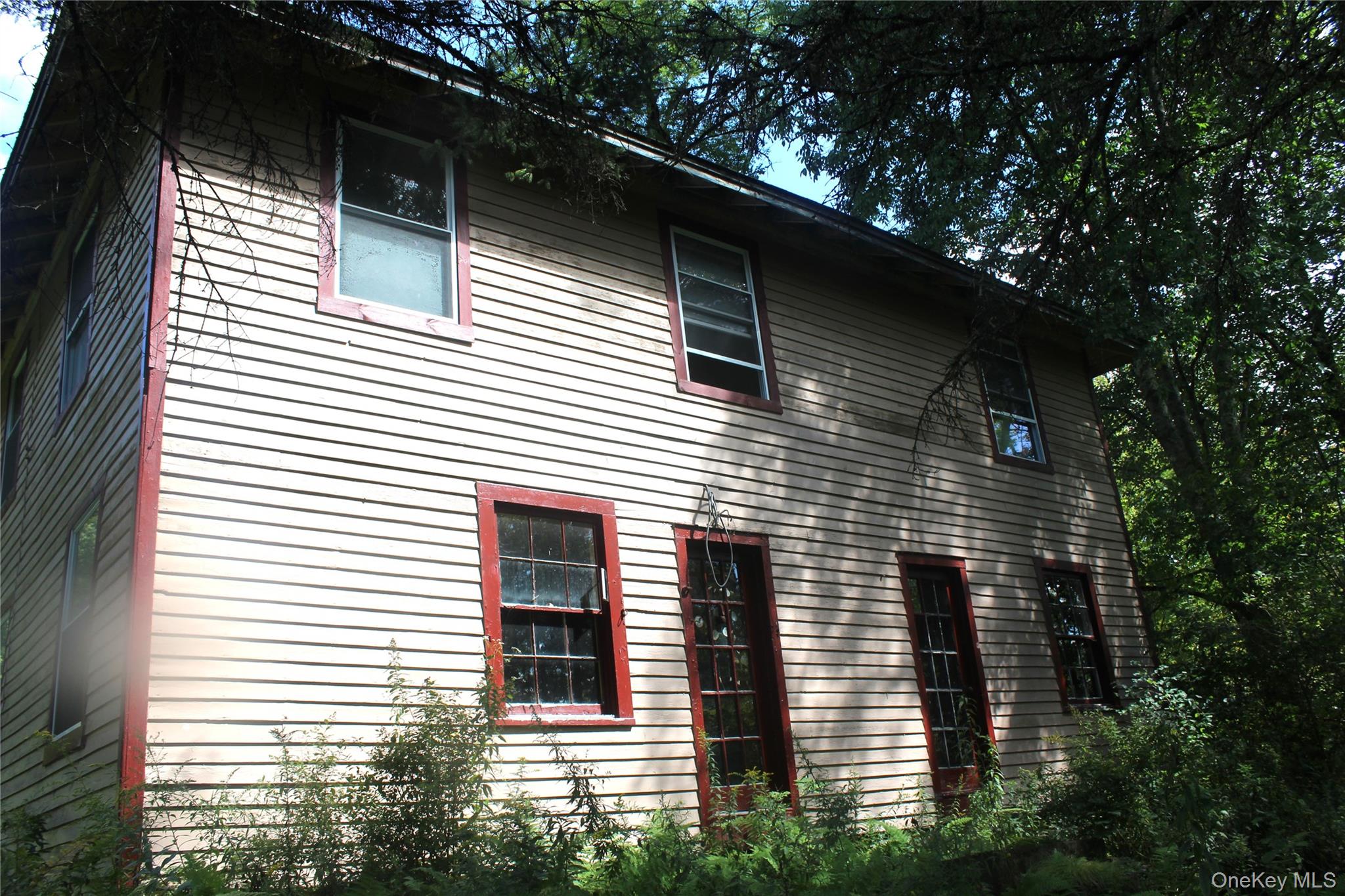 Front of Structure
