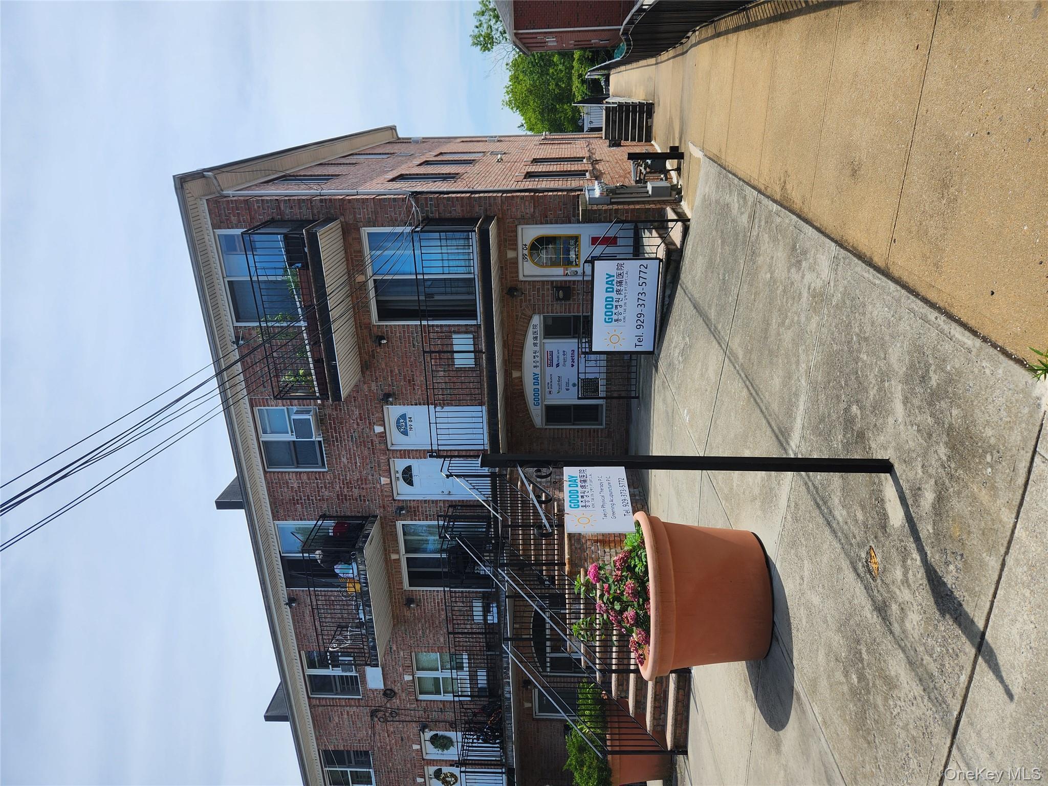 Front of Structure