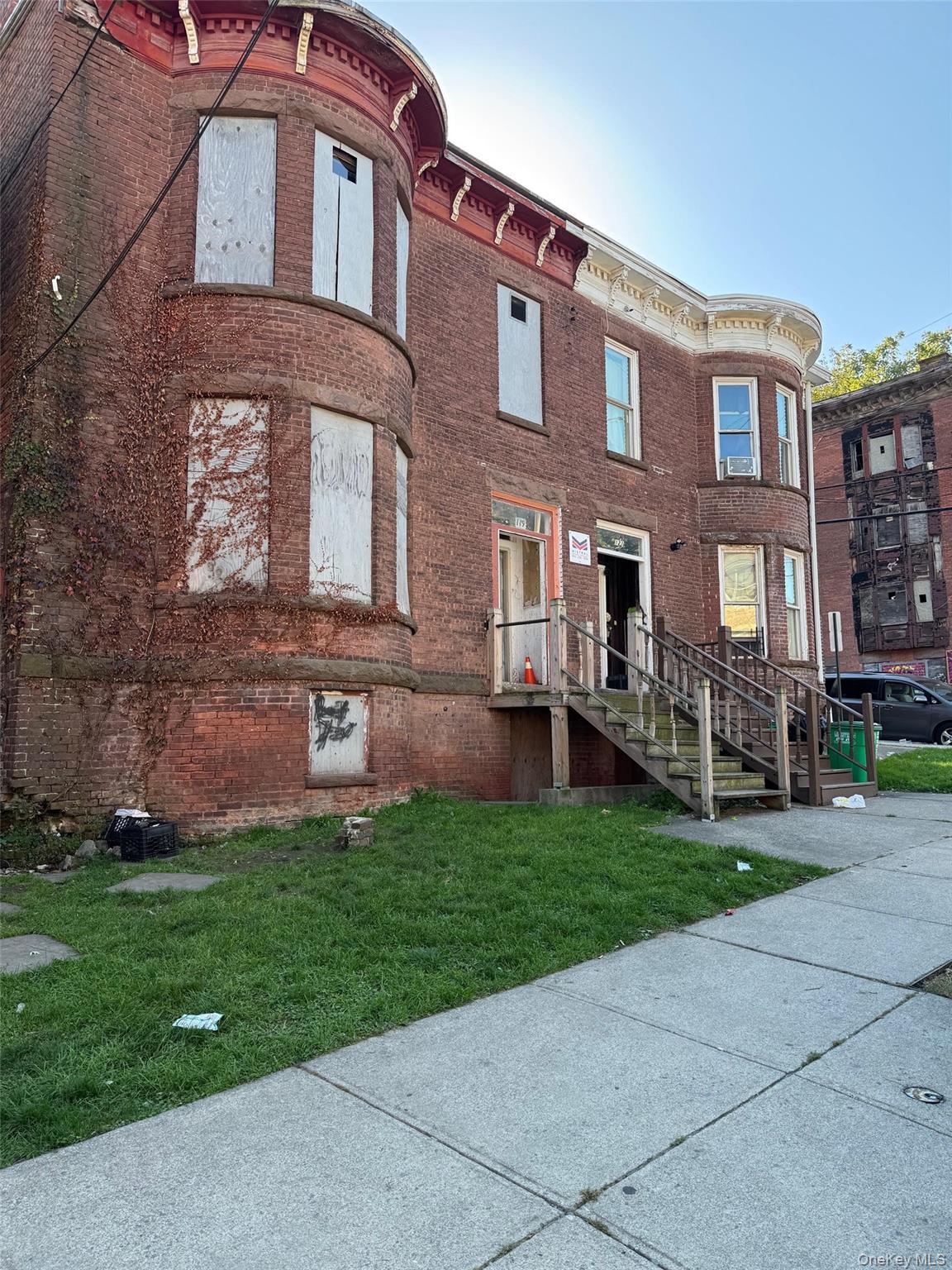 Front of Structure