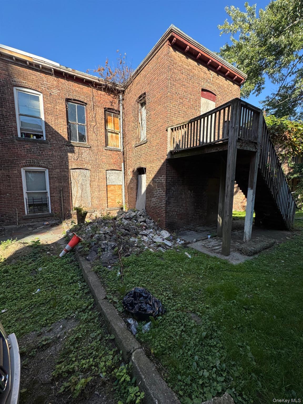 Back of Structure