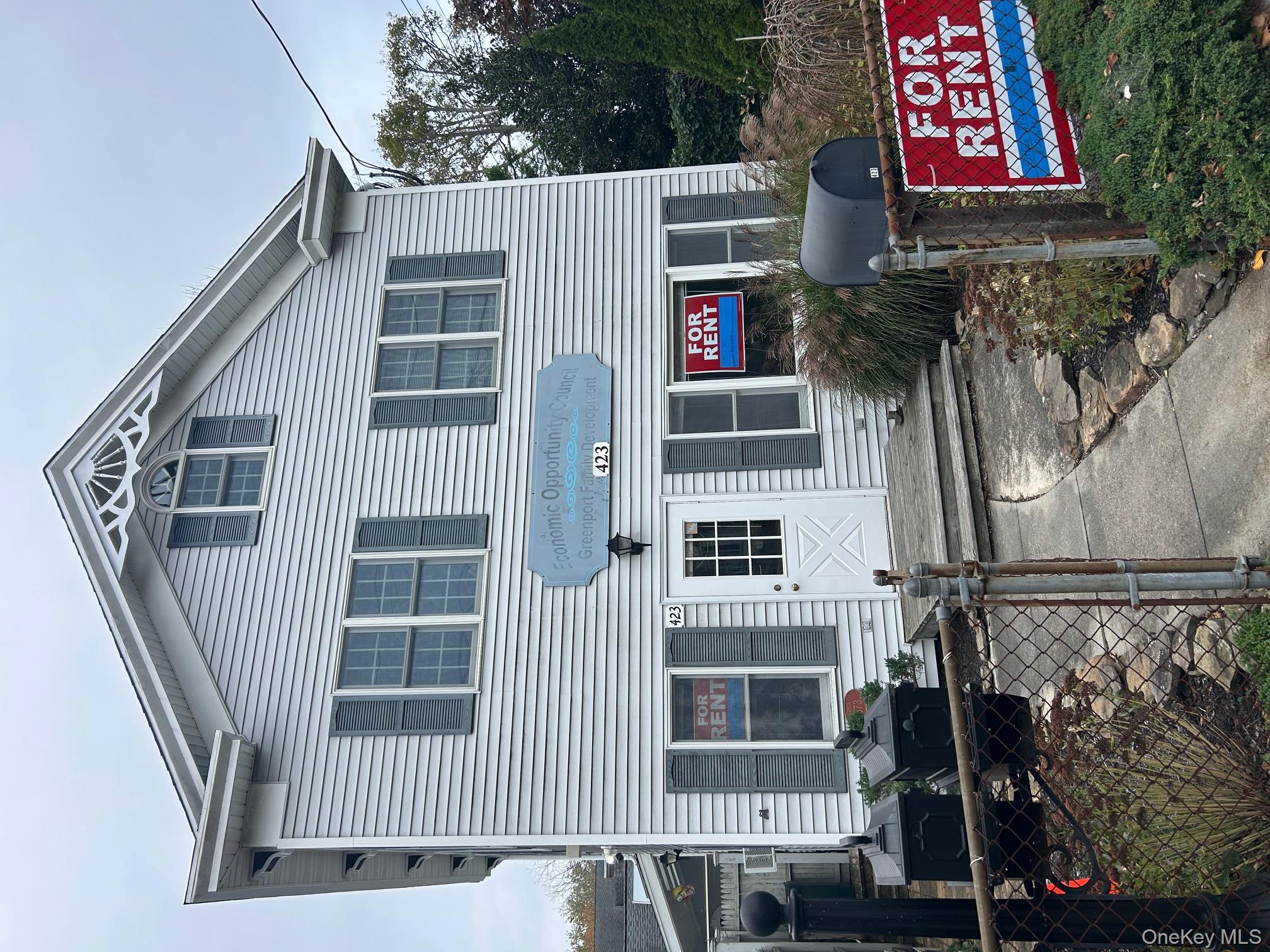 Front of Structure