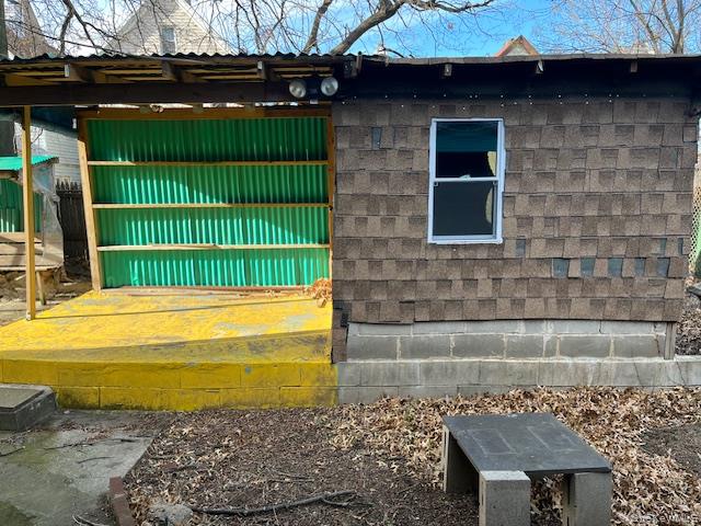 Side of Structure