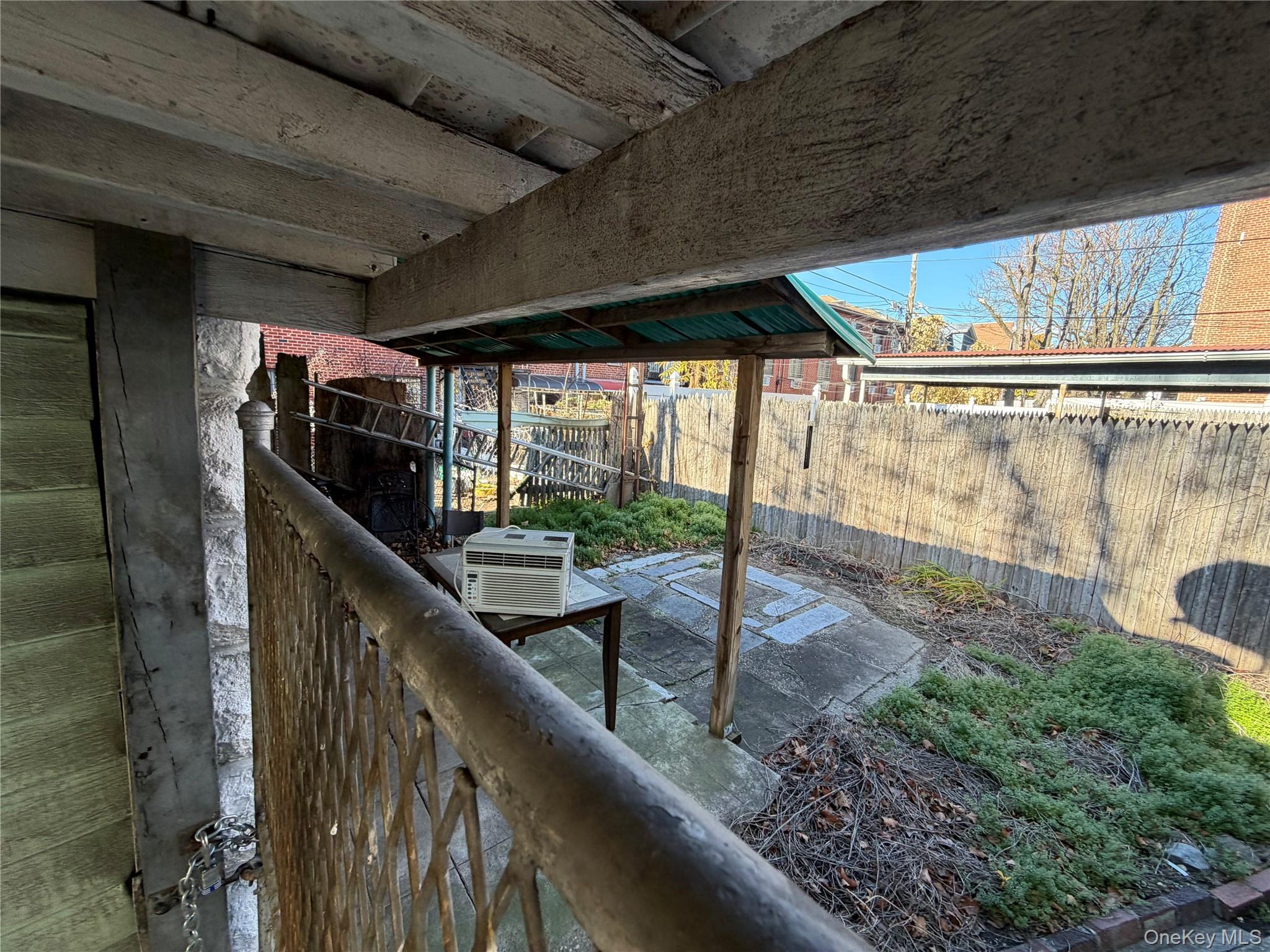 Back of Structure