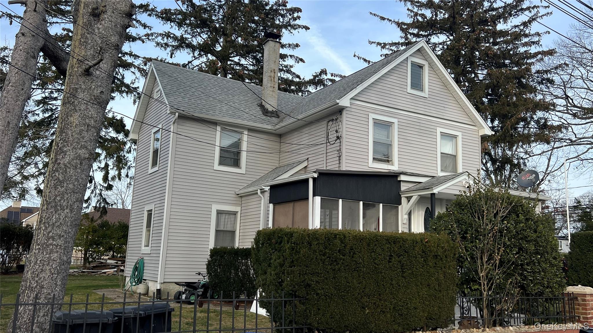 Front of Structure