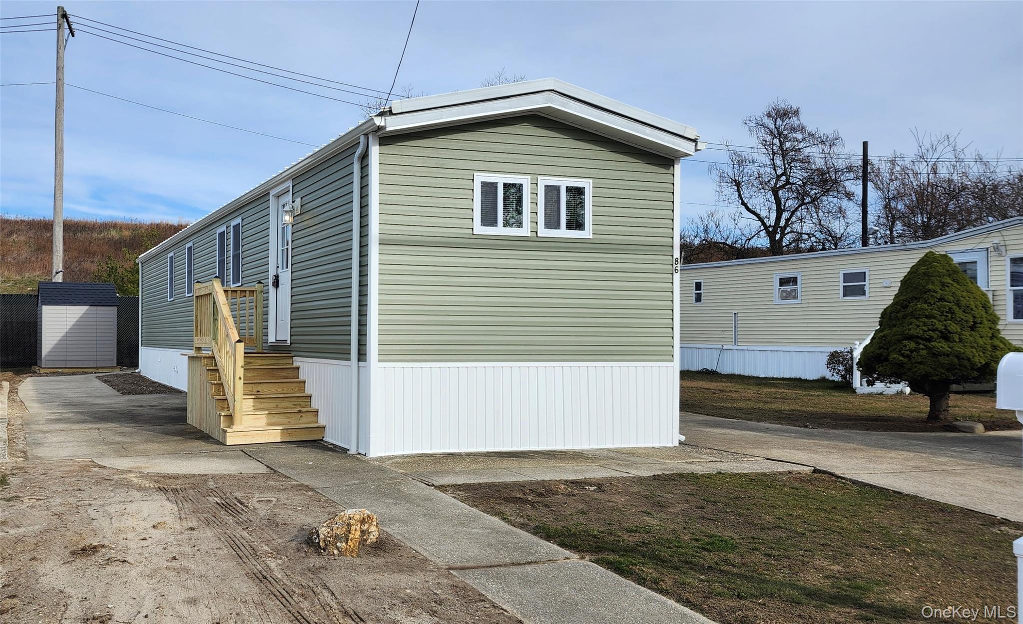 Front of Structure