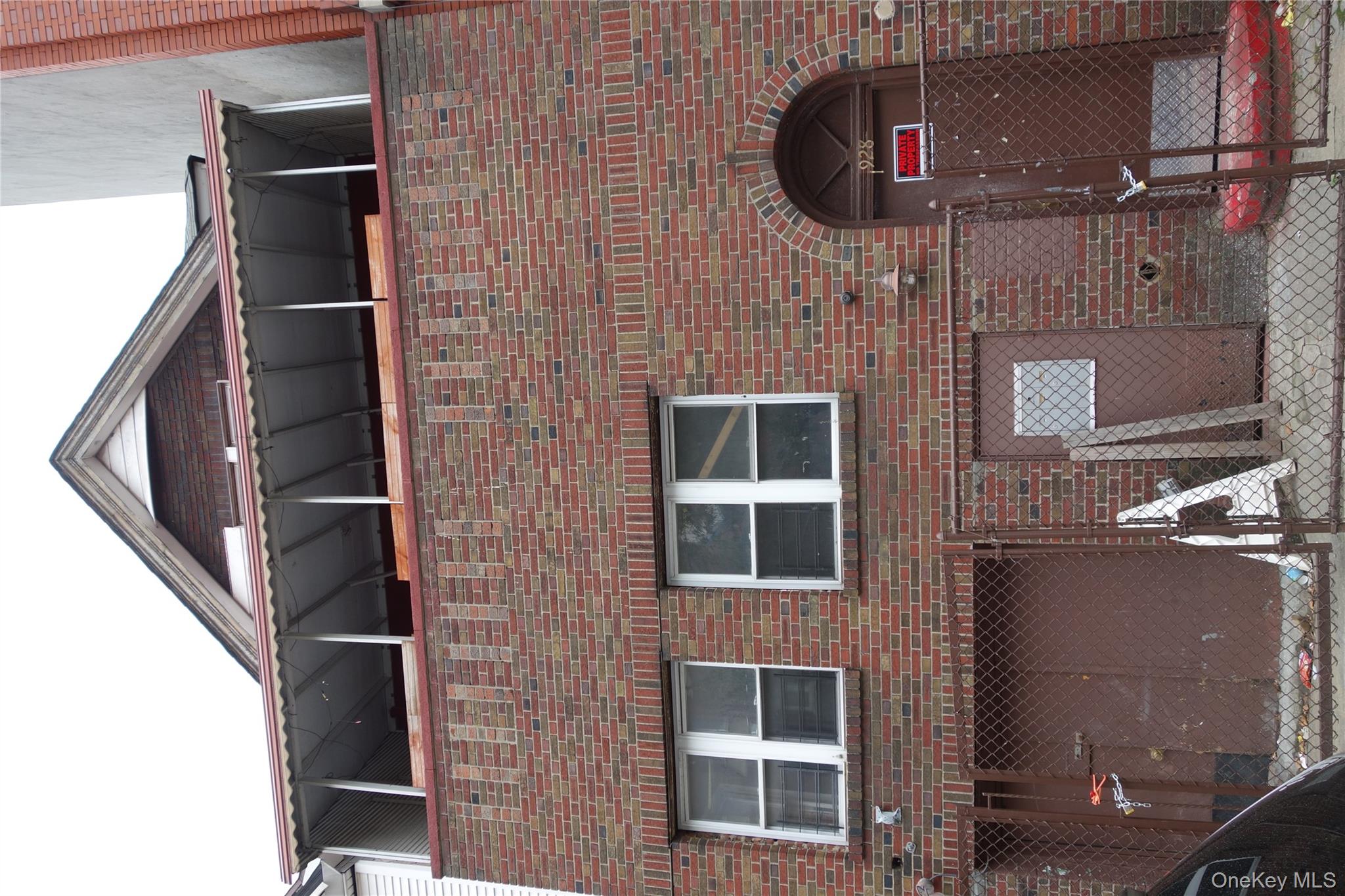 Front of Structure