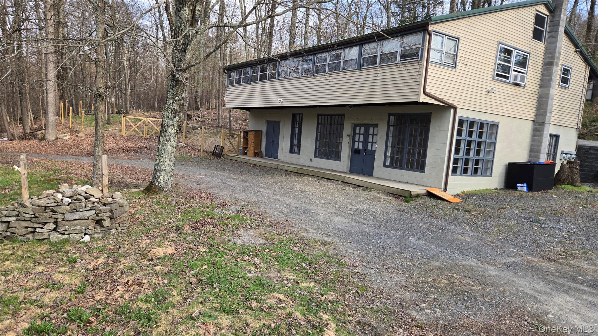 Front of Structure