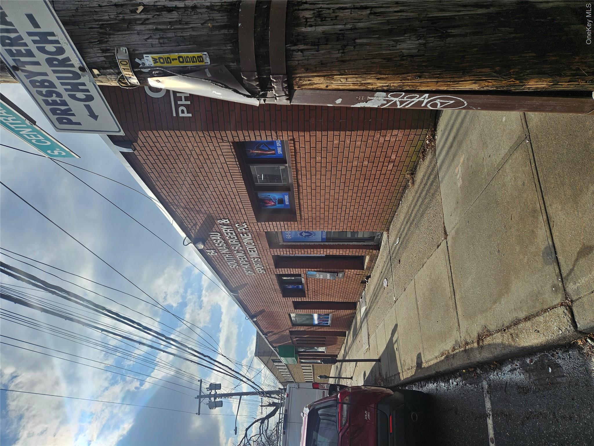 Front of Structure