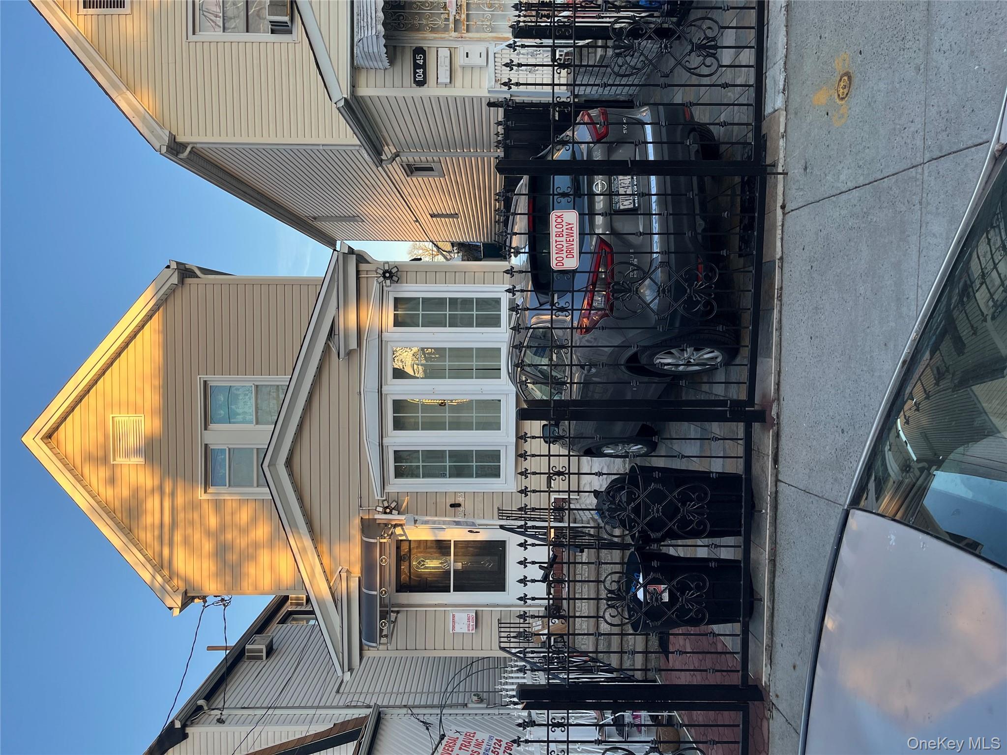 Front of Structure