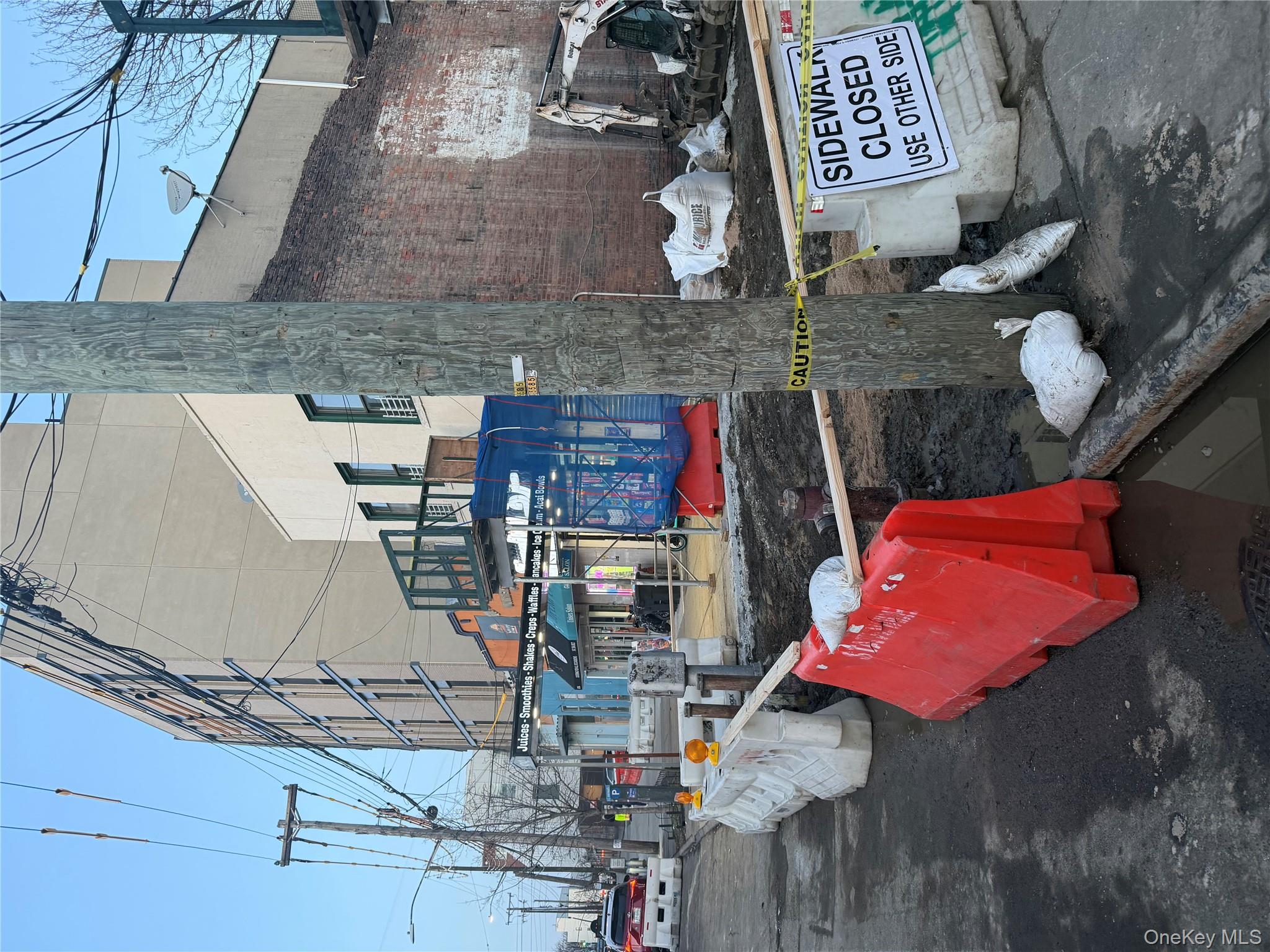 Front of Structure