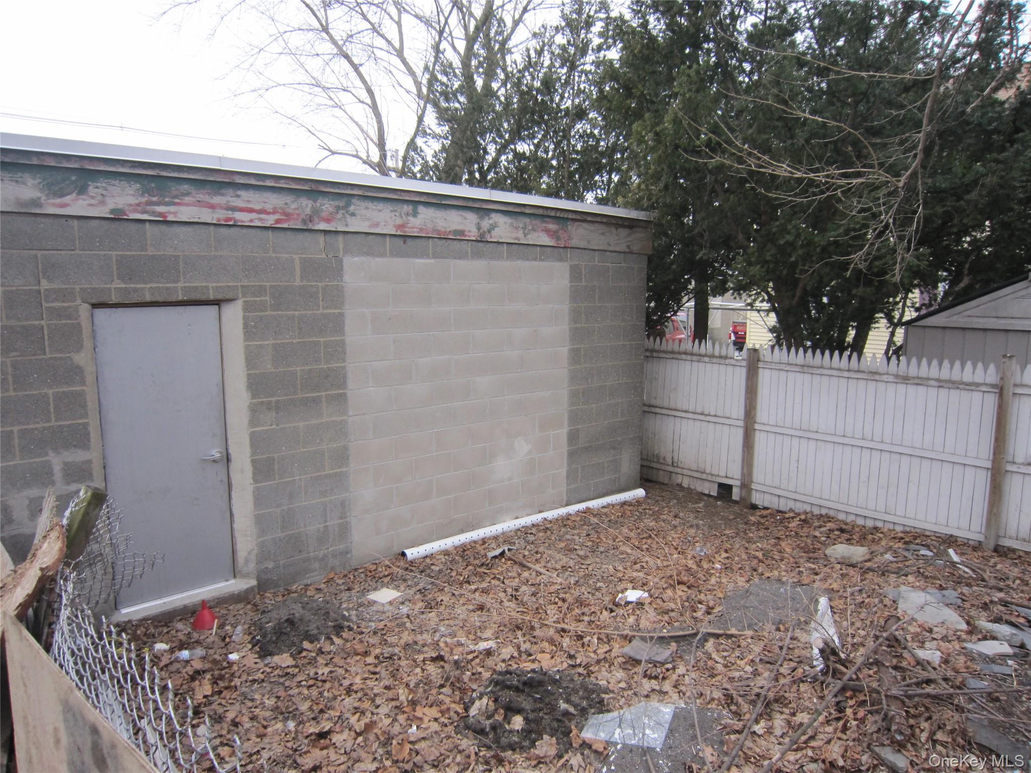Back of Structure