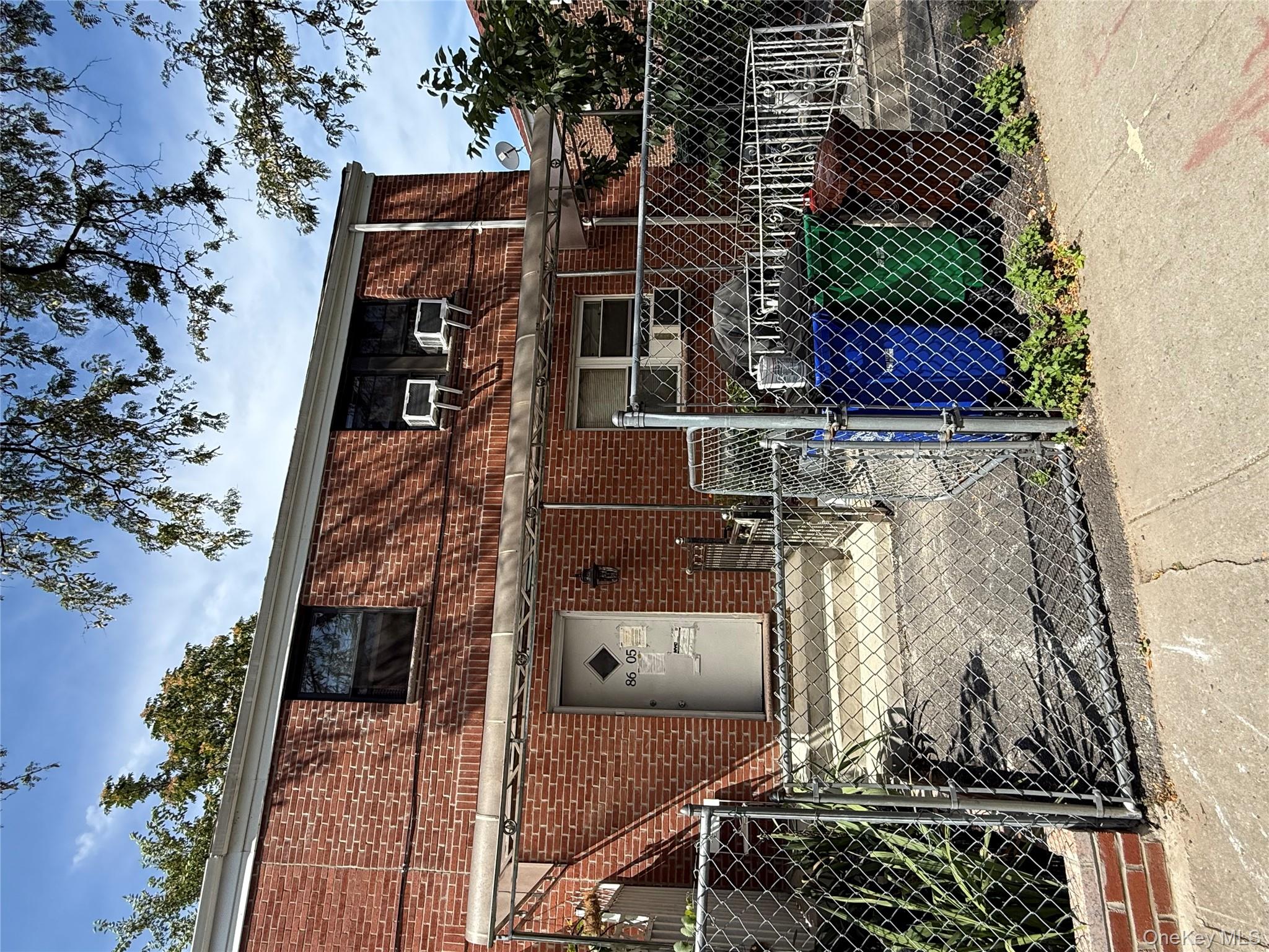 Front of Structure