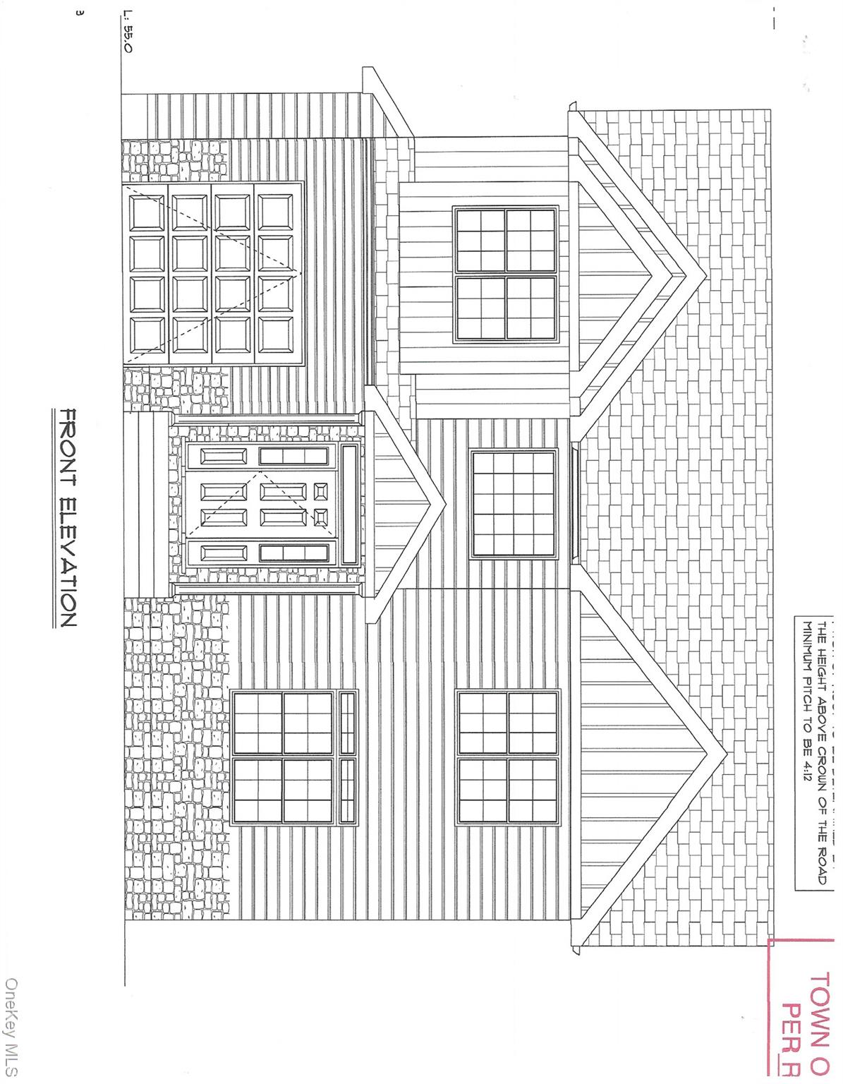 Front of Structure