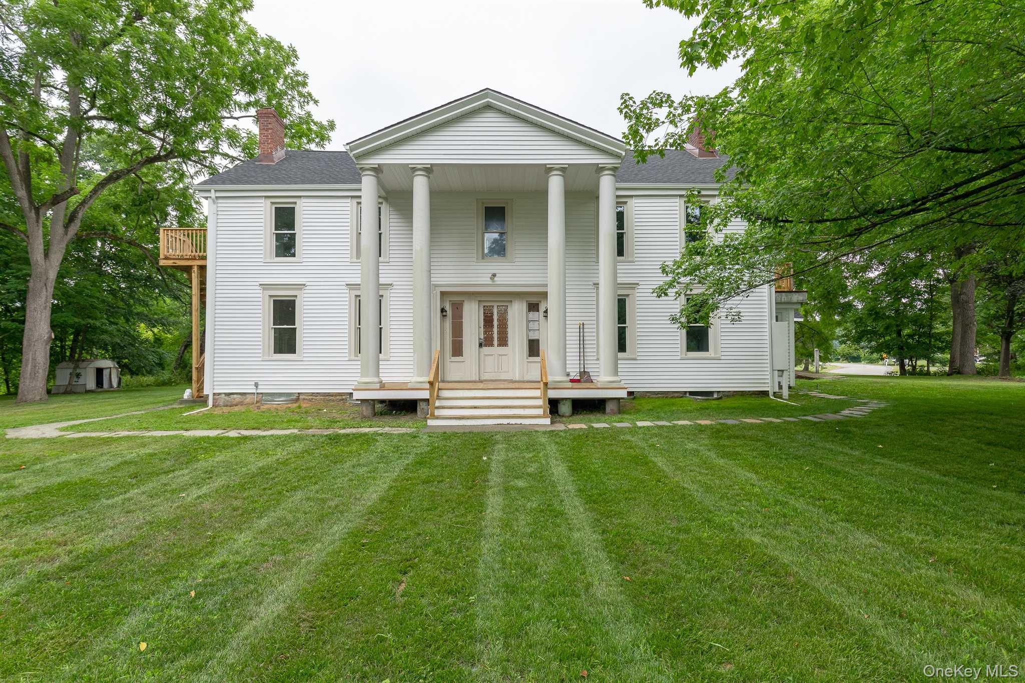Front of Structure