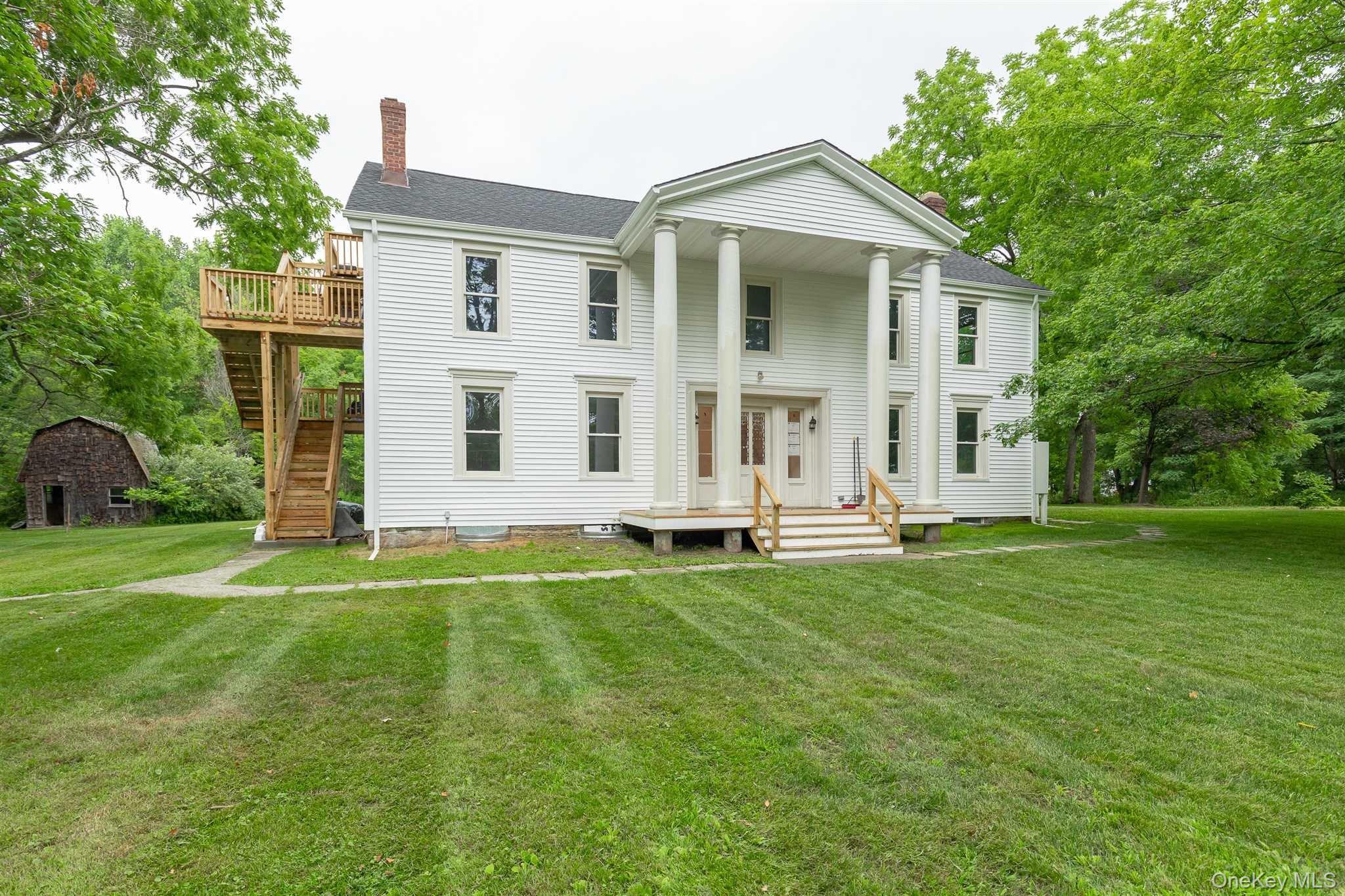 Front of Structure