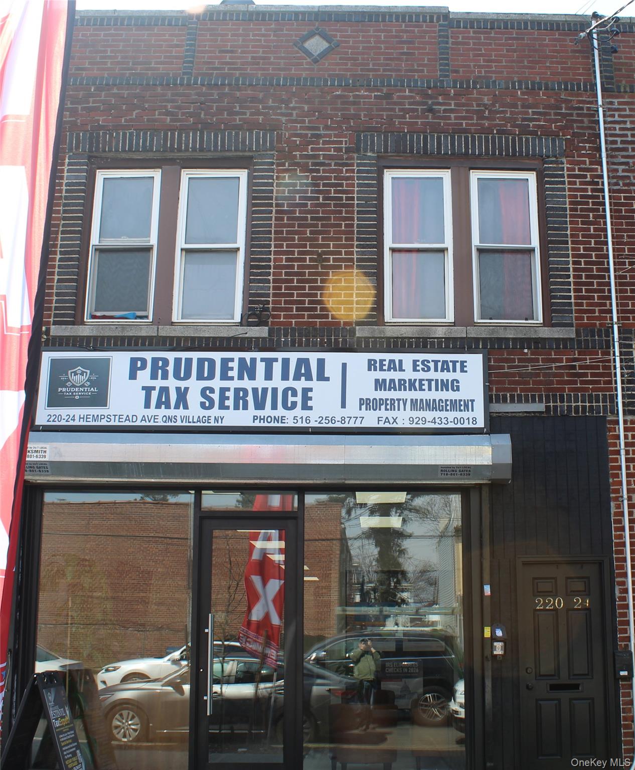 Front of Structure