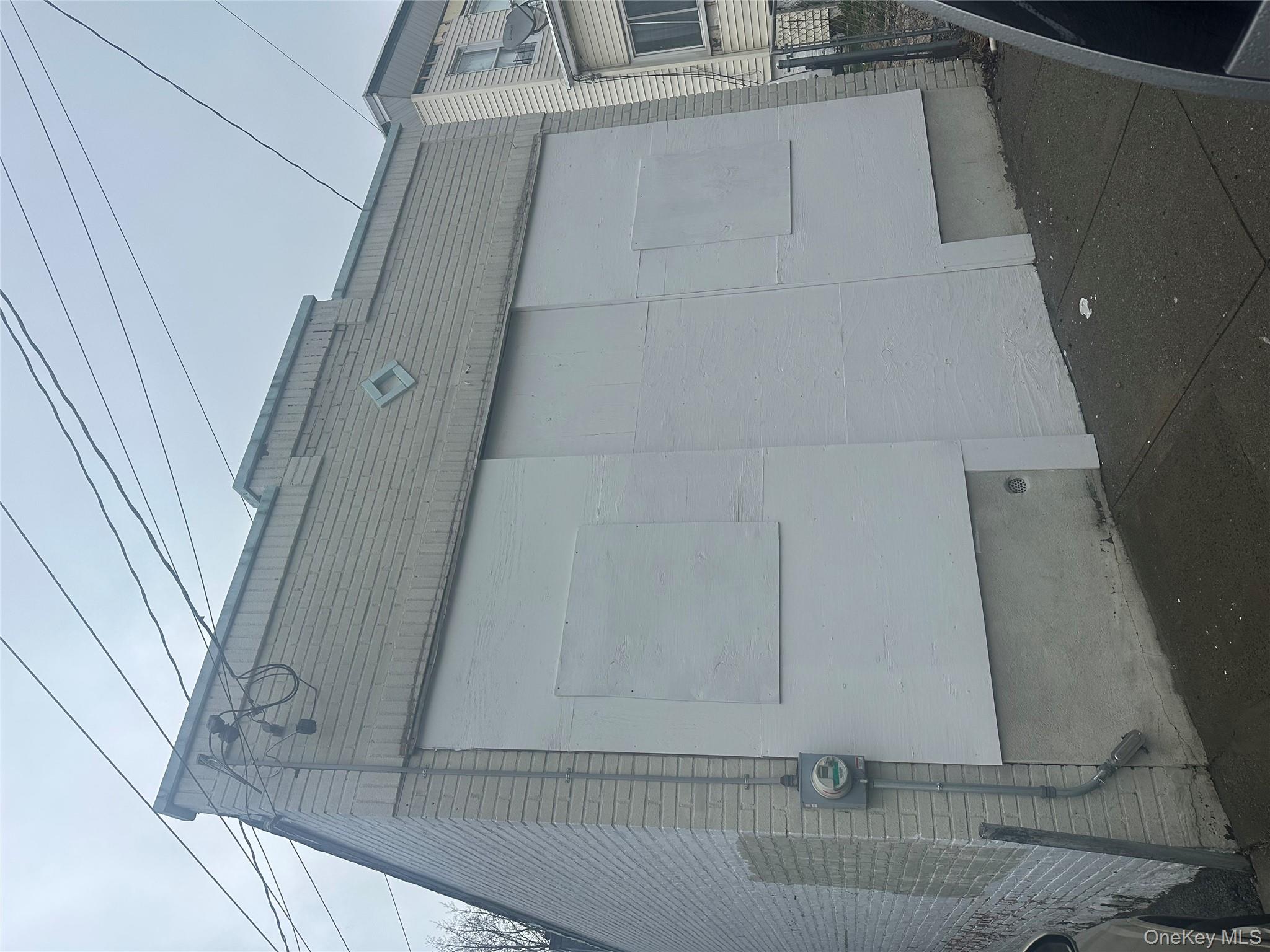 Front of Structure
