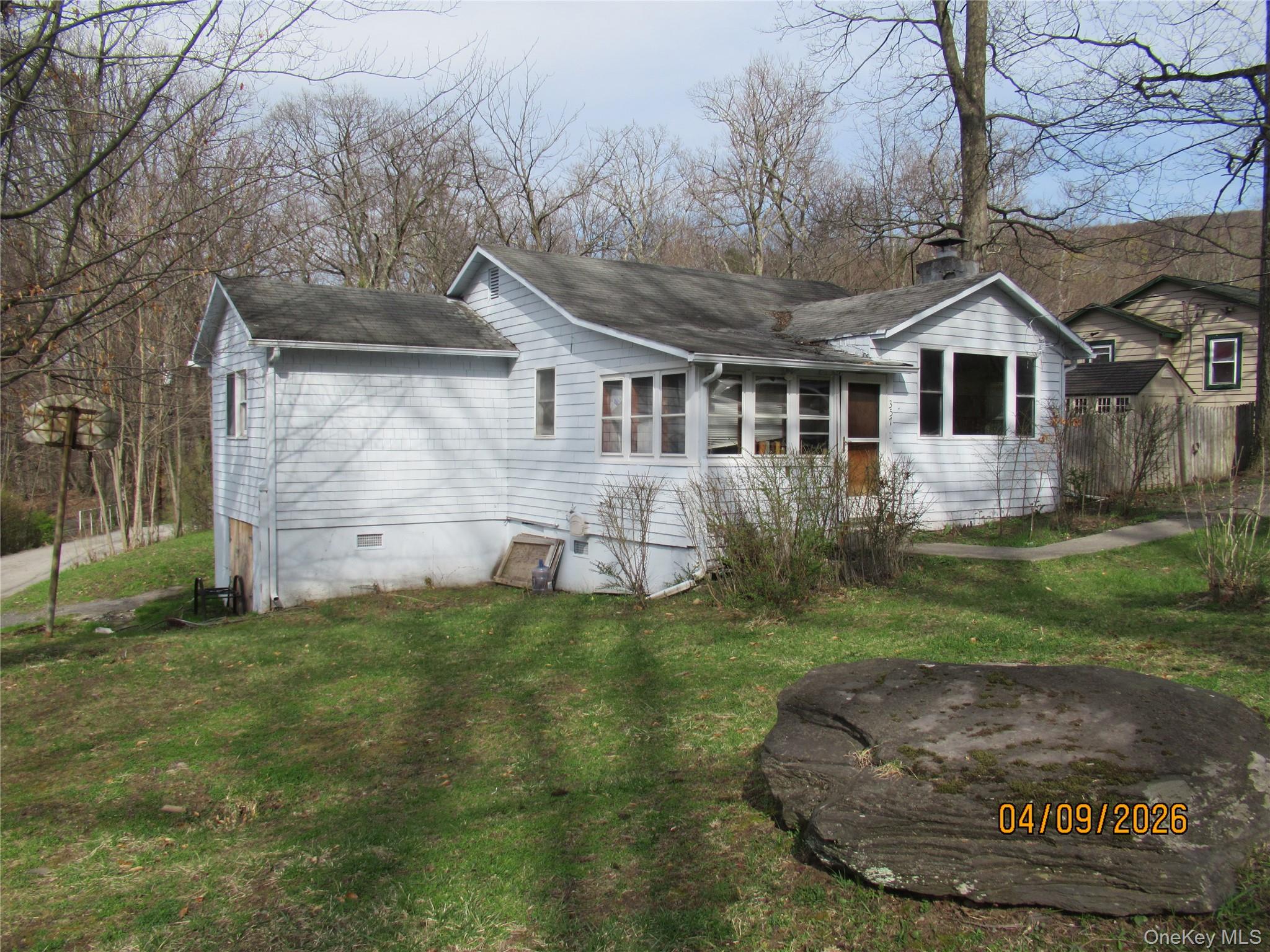 Front of Structure