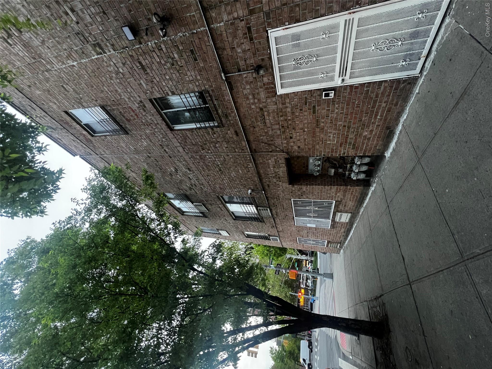 Front of Structure
