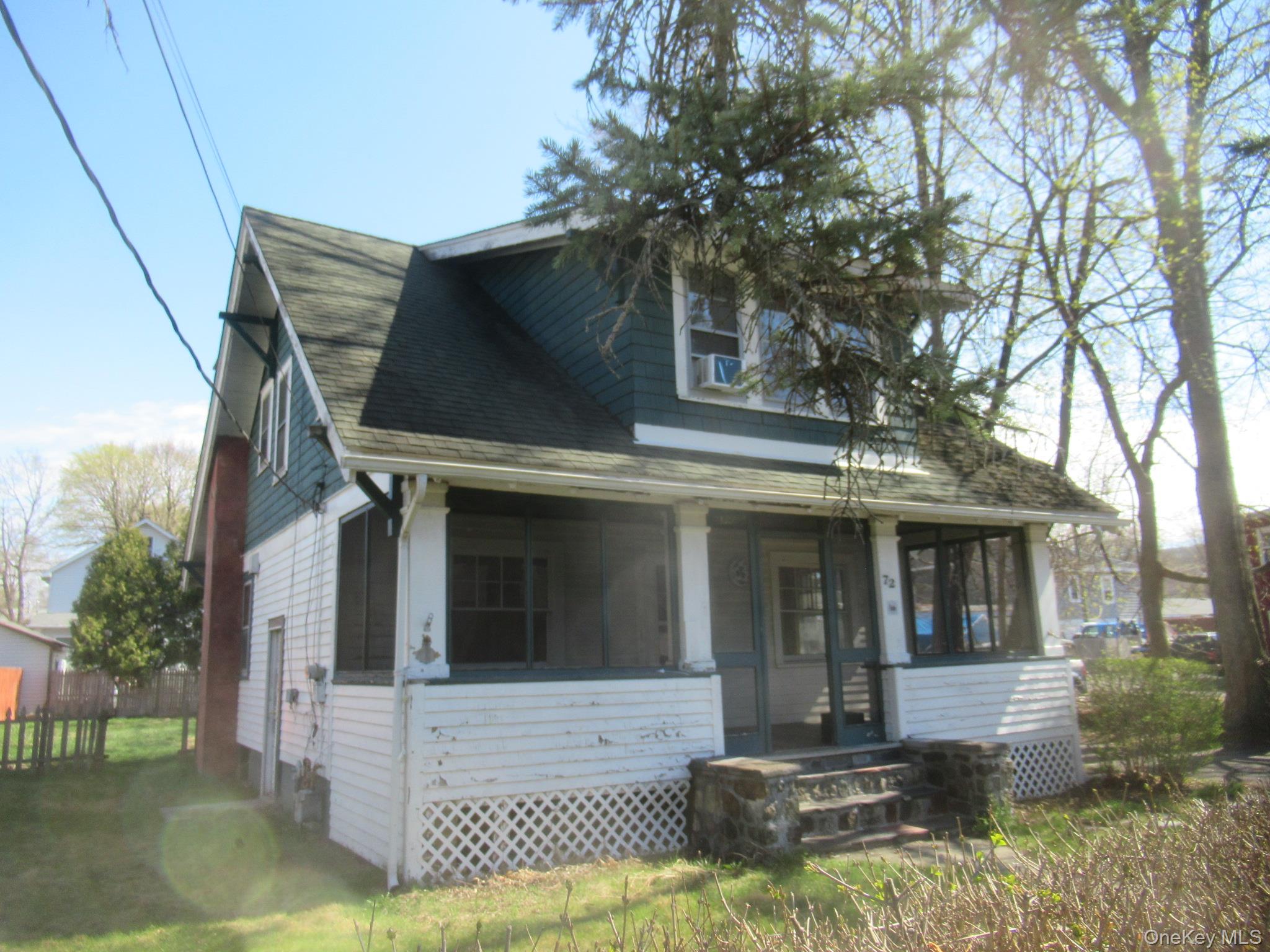Front of Structure