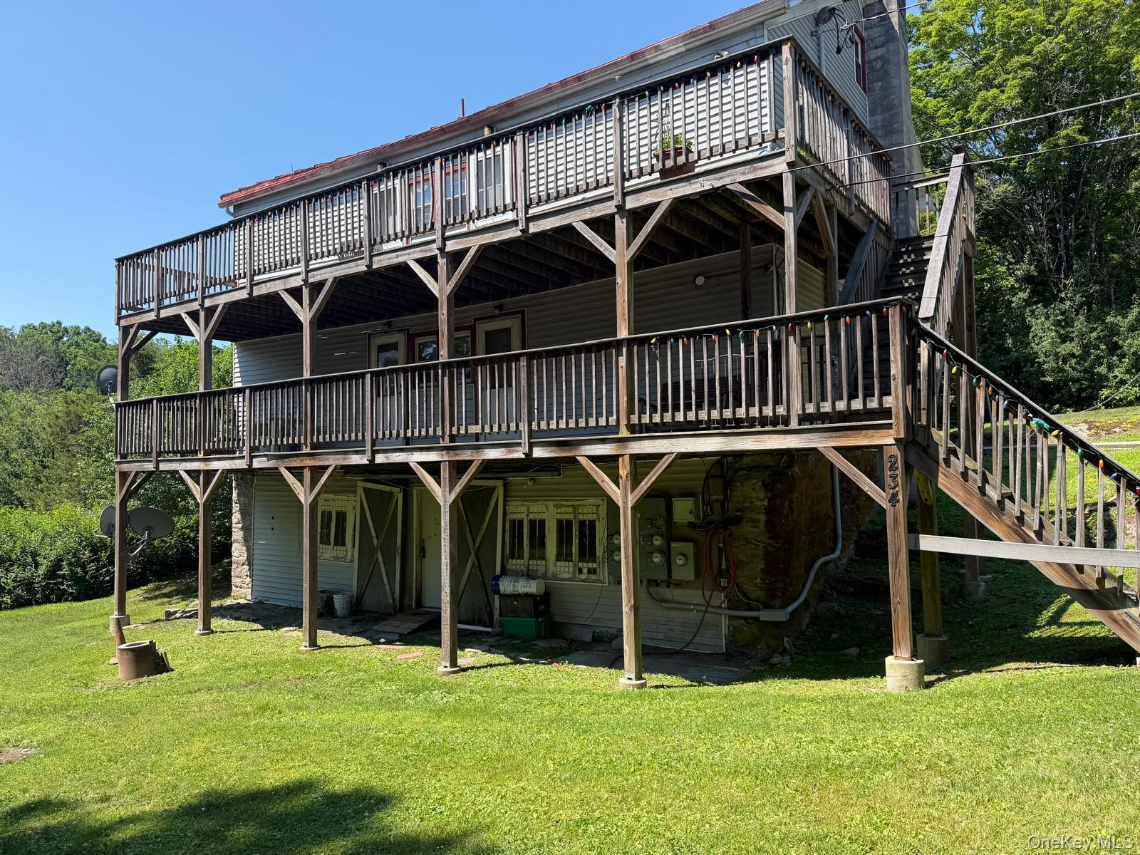 Front of Structure
