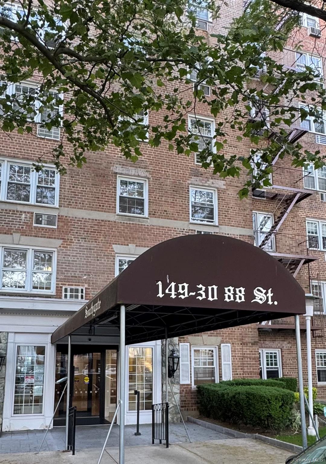 Front of Structure