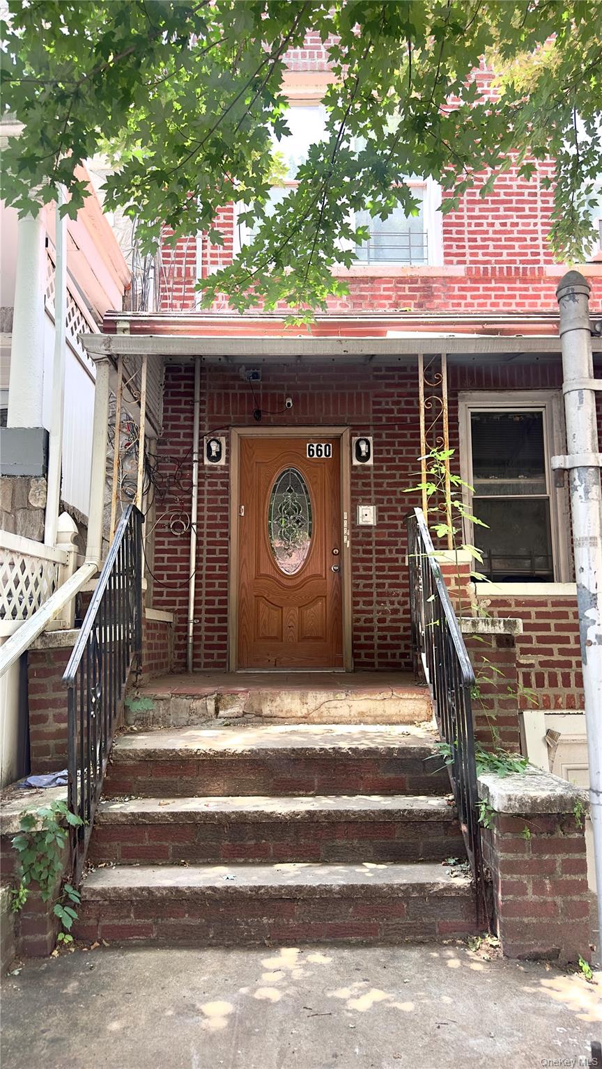 Front of Structure