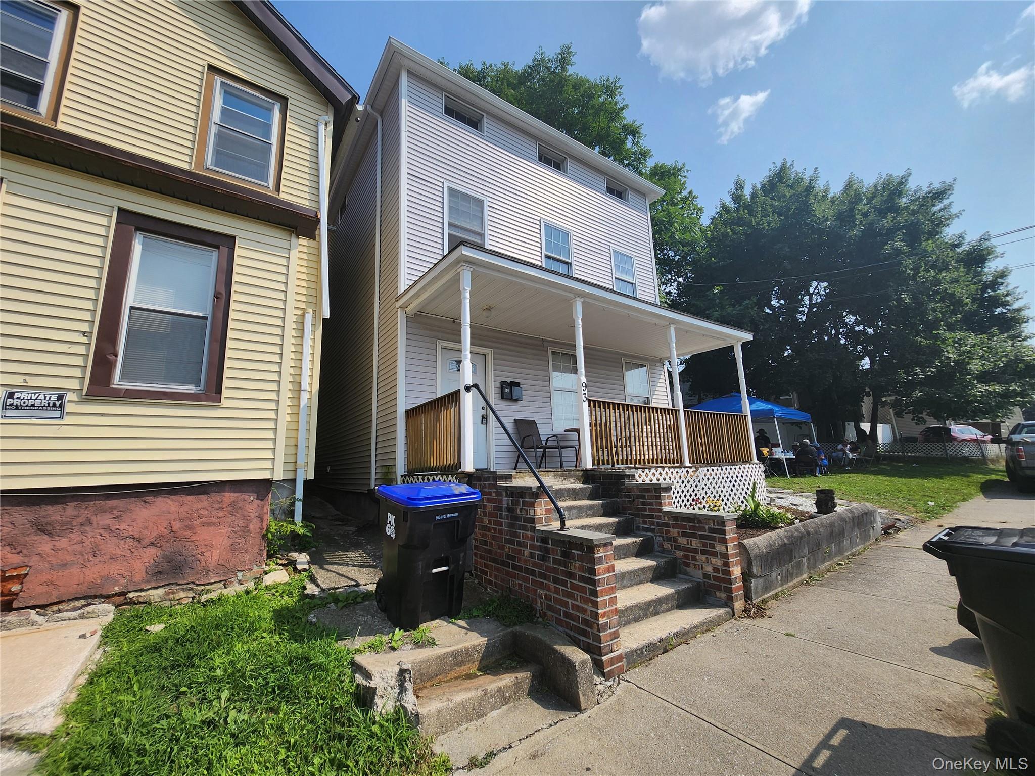 Front of Structure