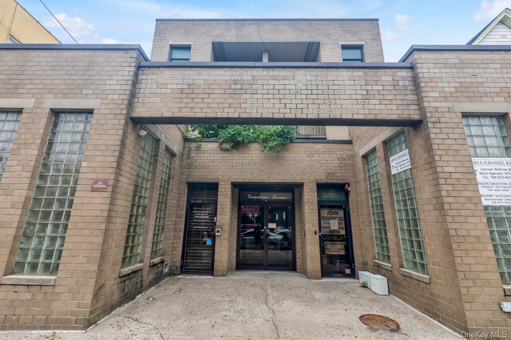 Front of Structure