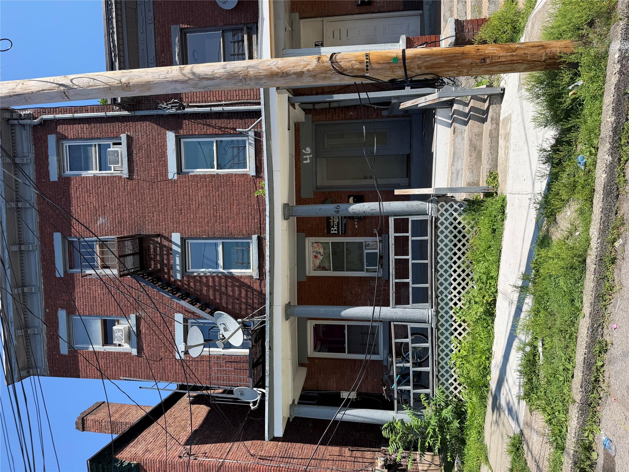 Front of Structure