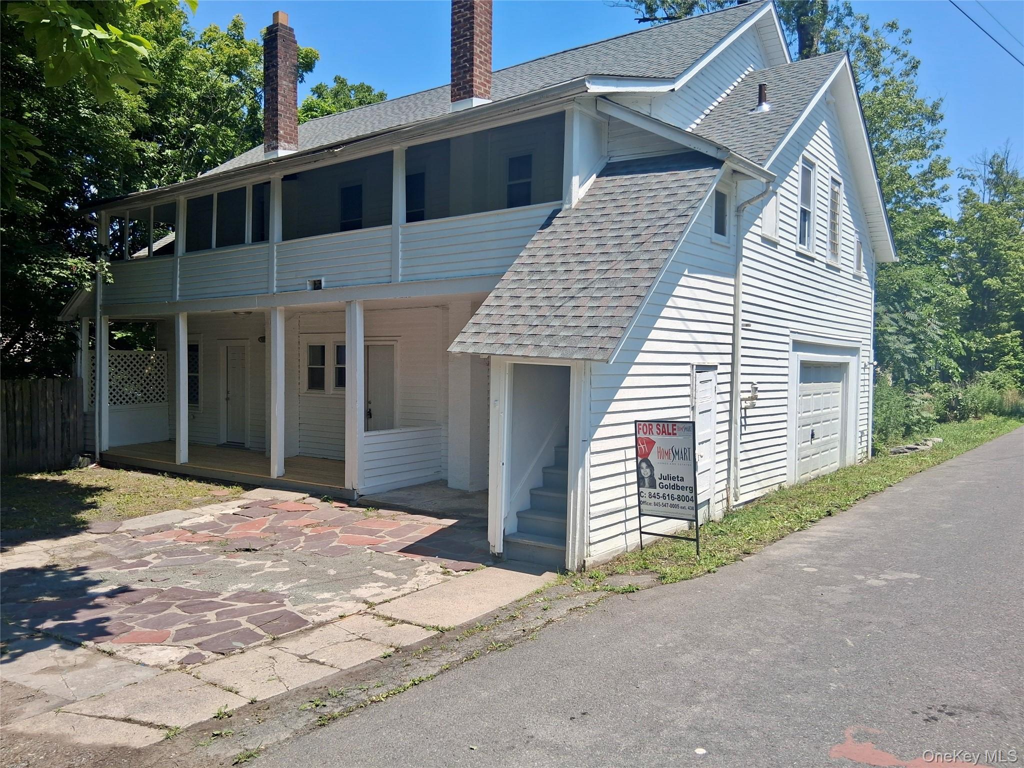 Front of Structure