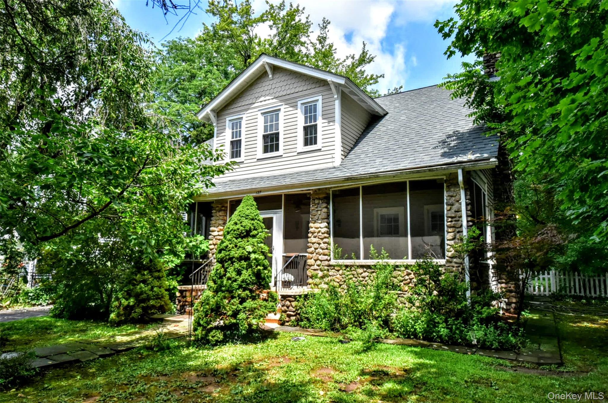 Front of Structure