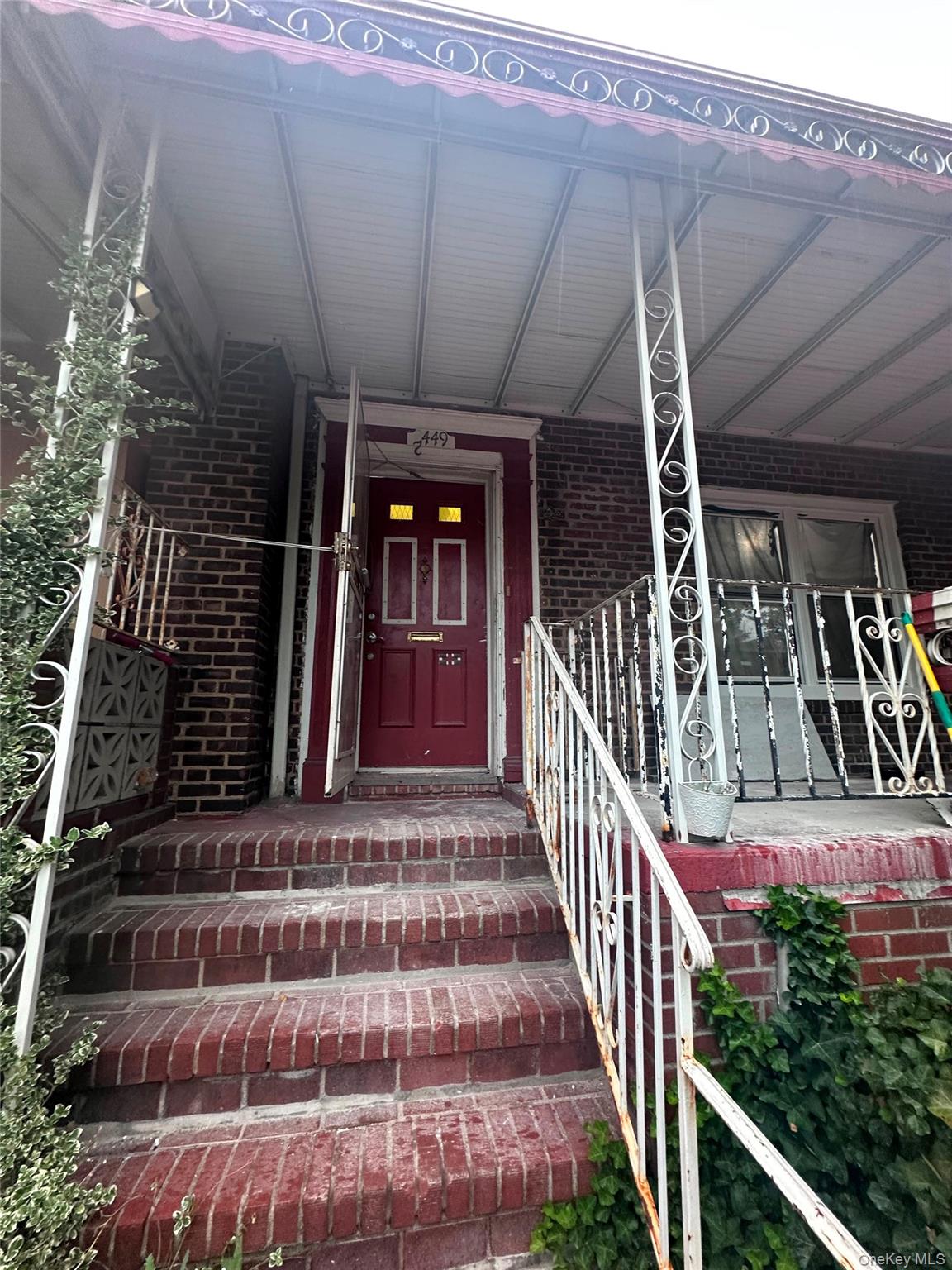 Front of Structure