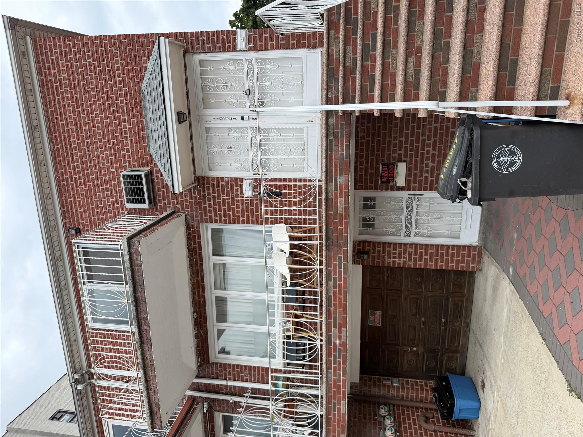Front of Structure