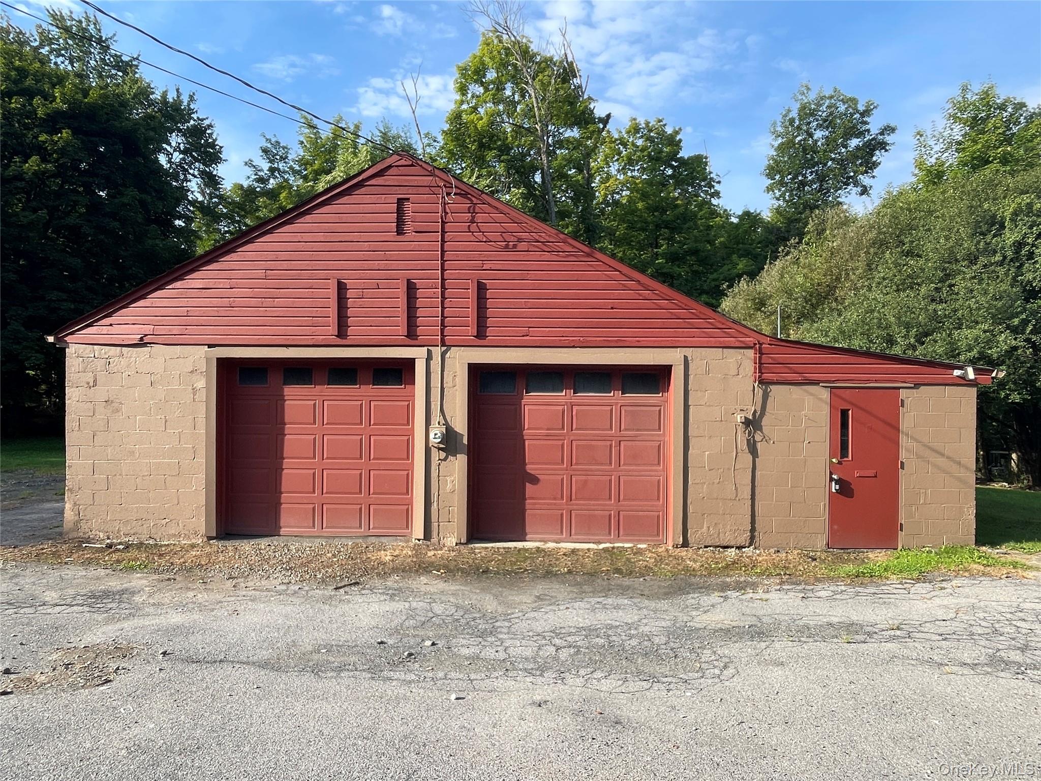 Front of Structure
