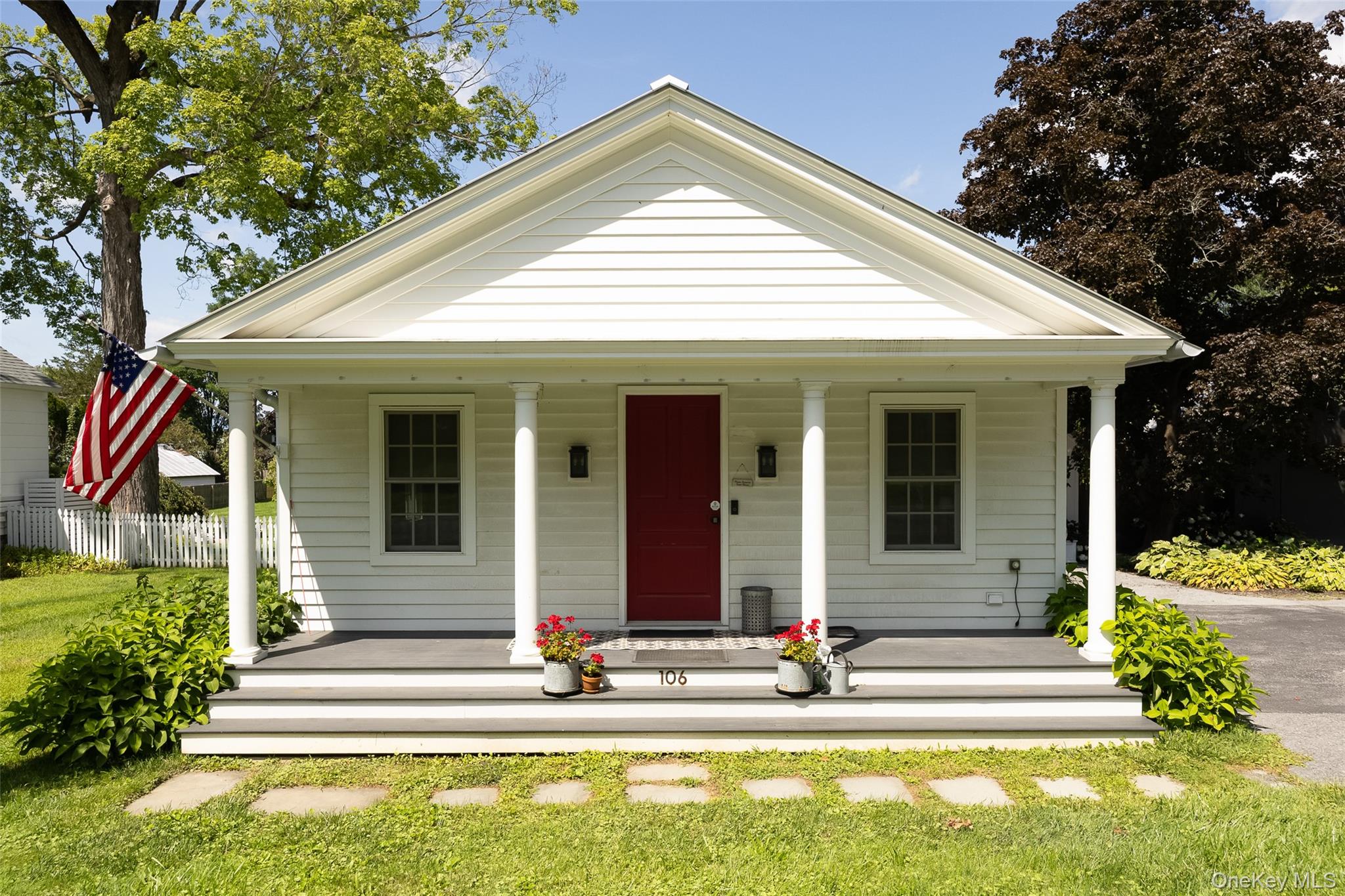 Front of Structure